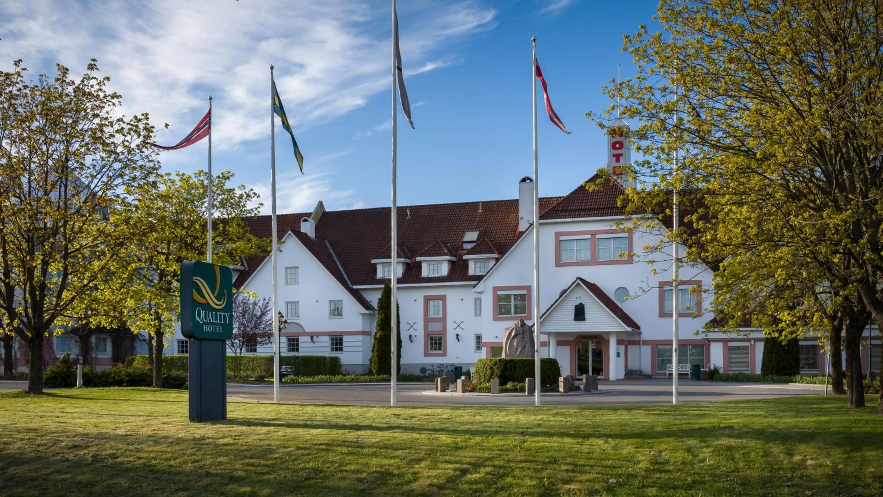 Facade/entrance in Quality Hotel Olavsgaard