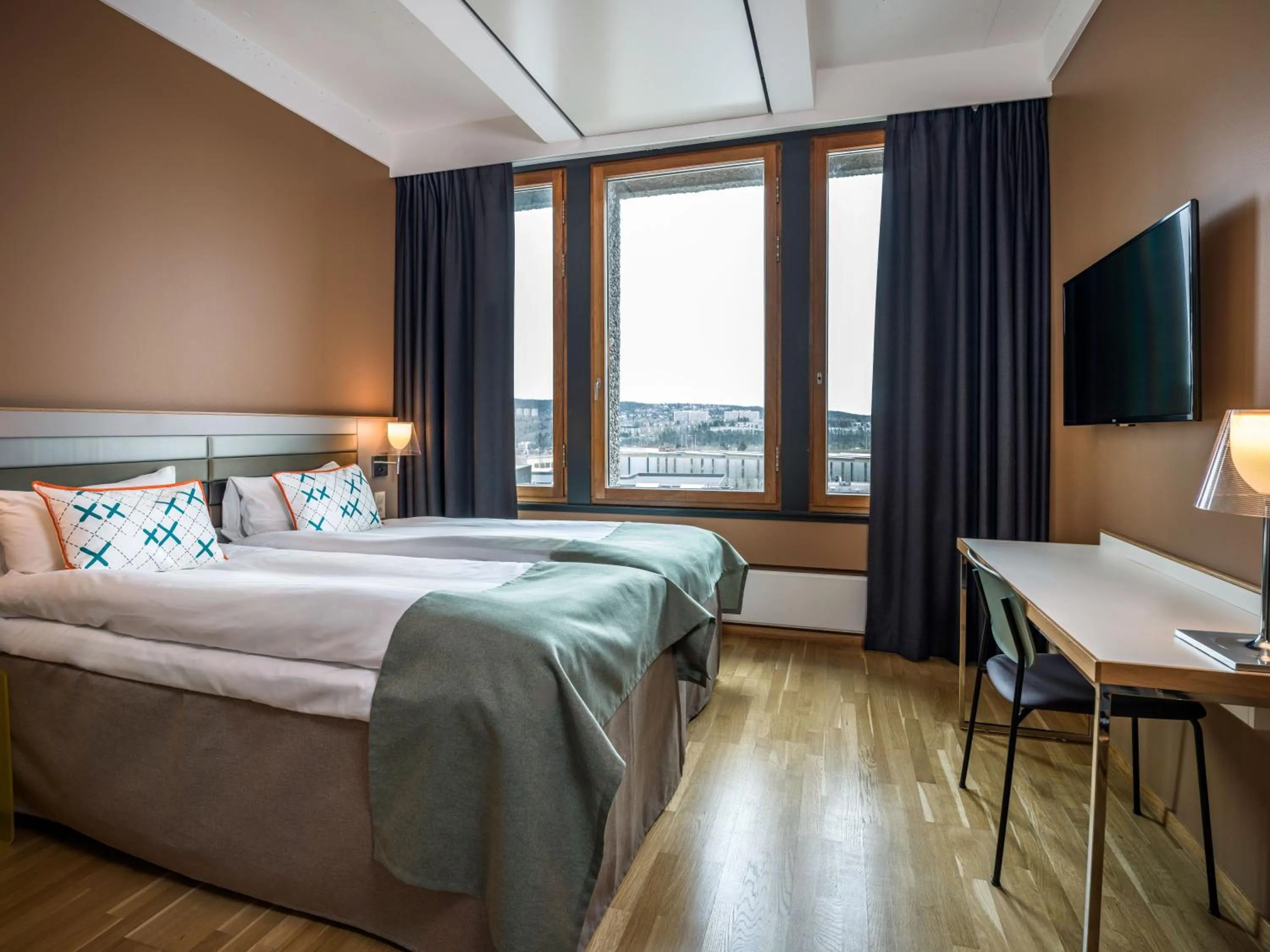 Bed in Quality Hotel 33