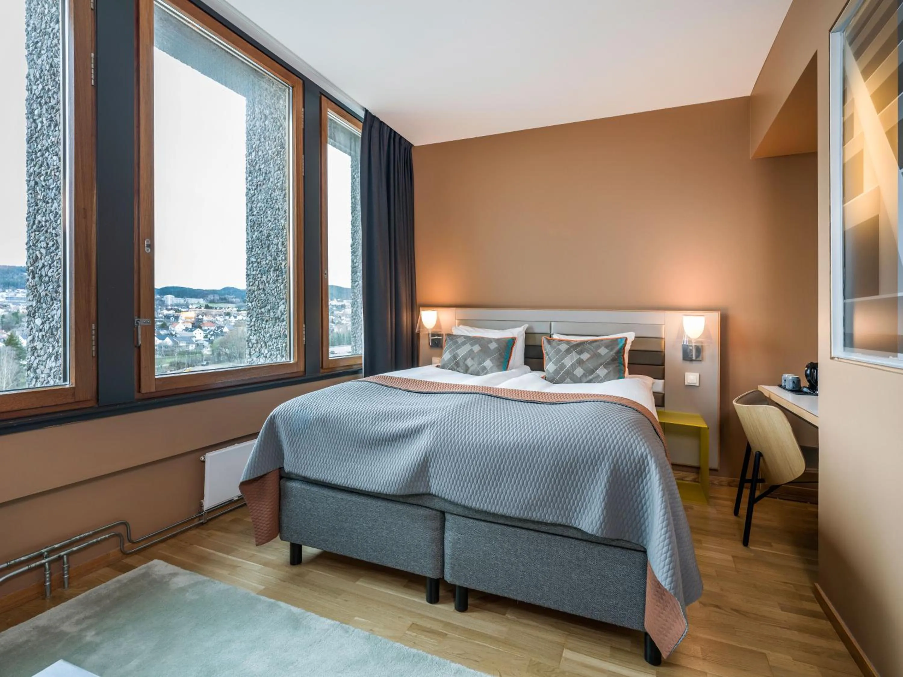 Bed in Quality Hotel 33