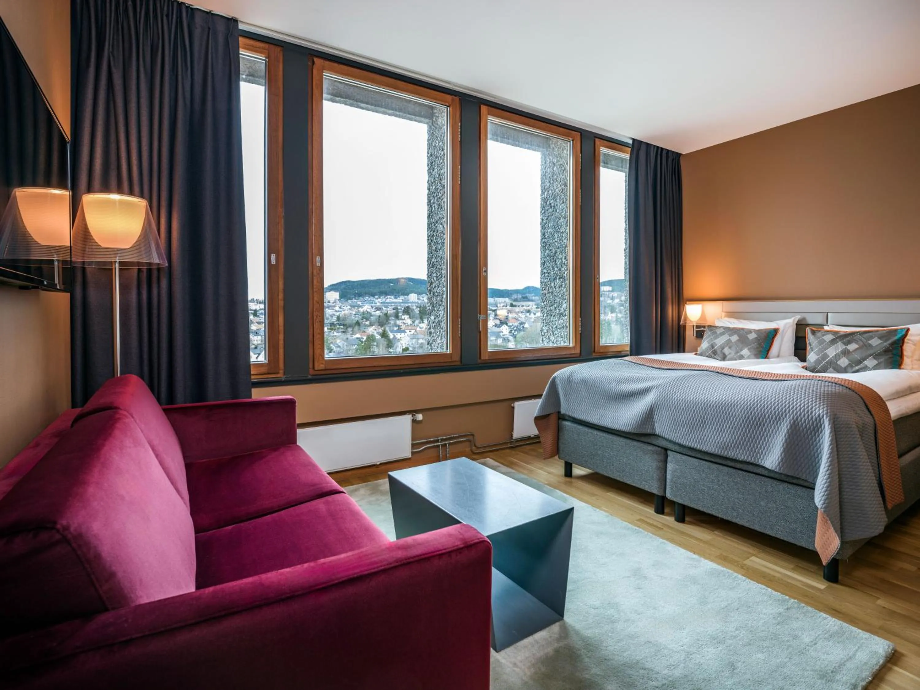 Bed in Quality Hotel 33