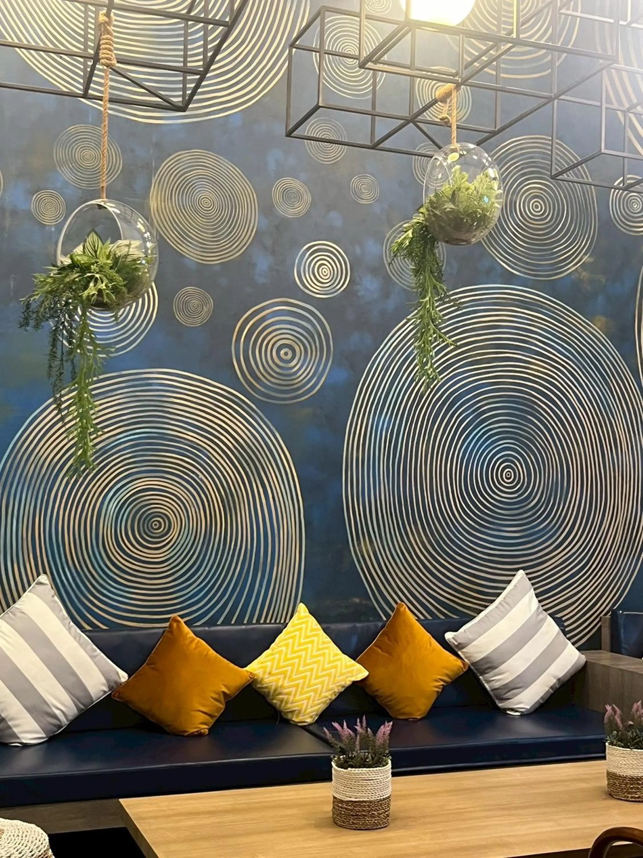 Seating area in MORE Patong Hotel