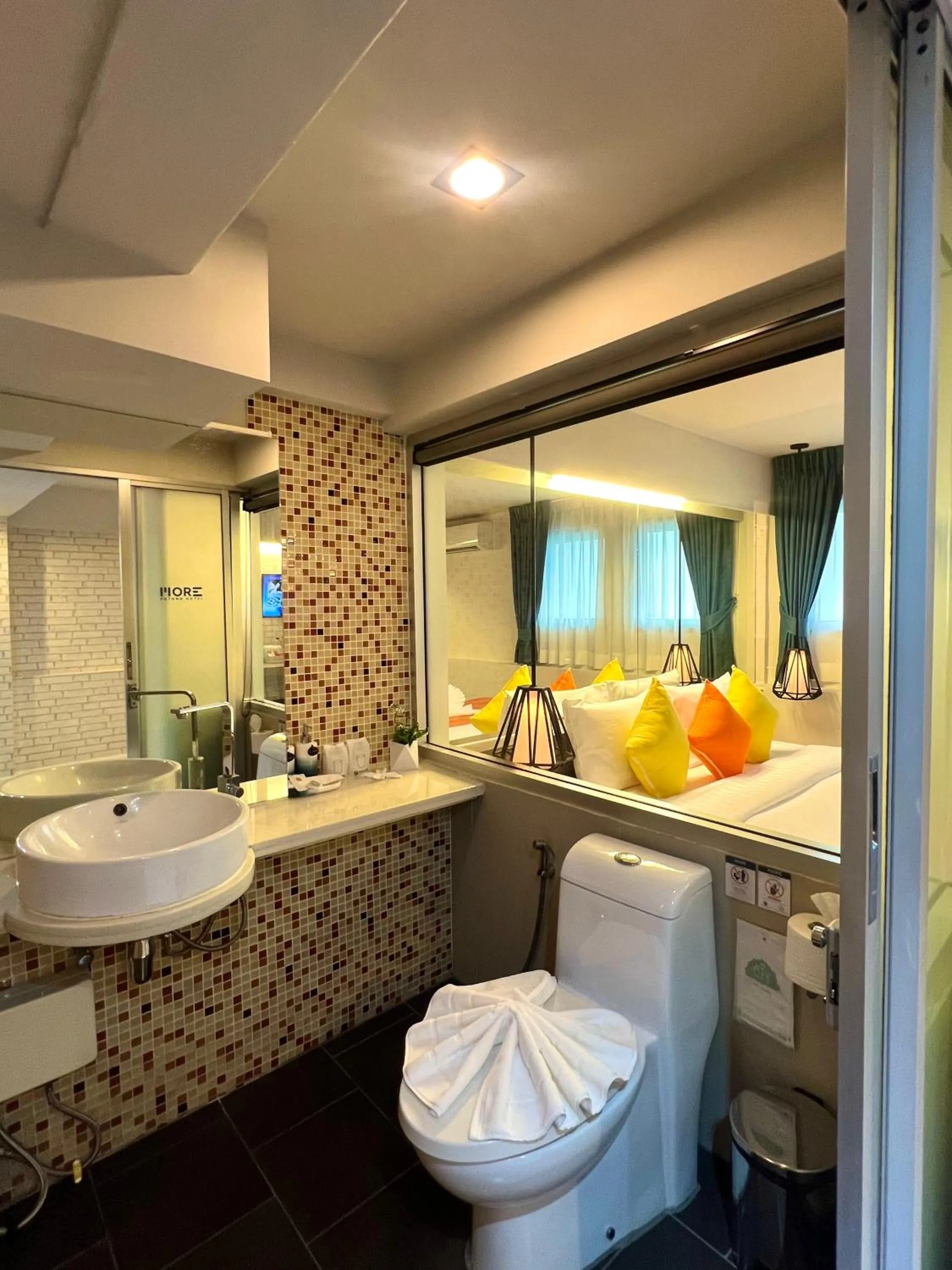 Bathroom in MORE Patong Hotel