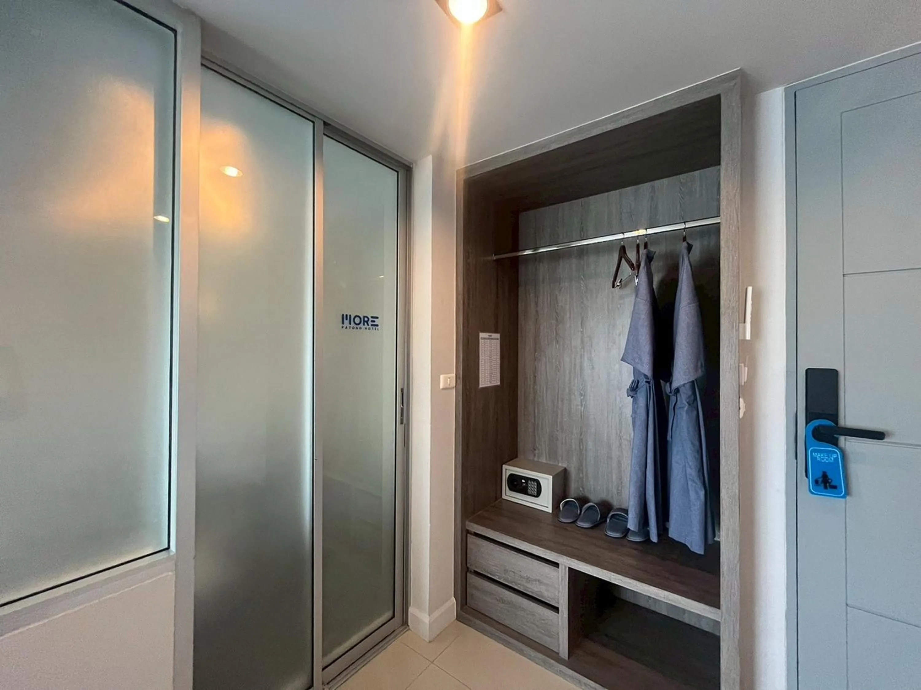 wardrobe in MORE Patong Hotel