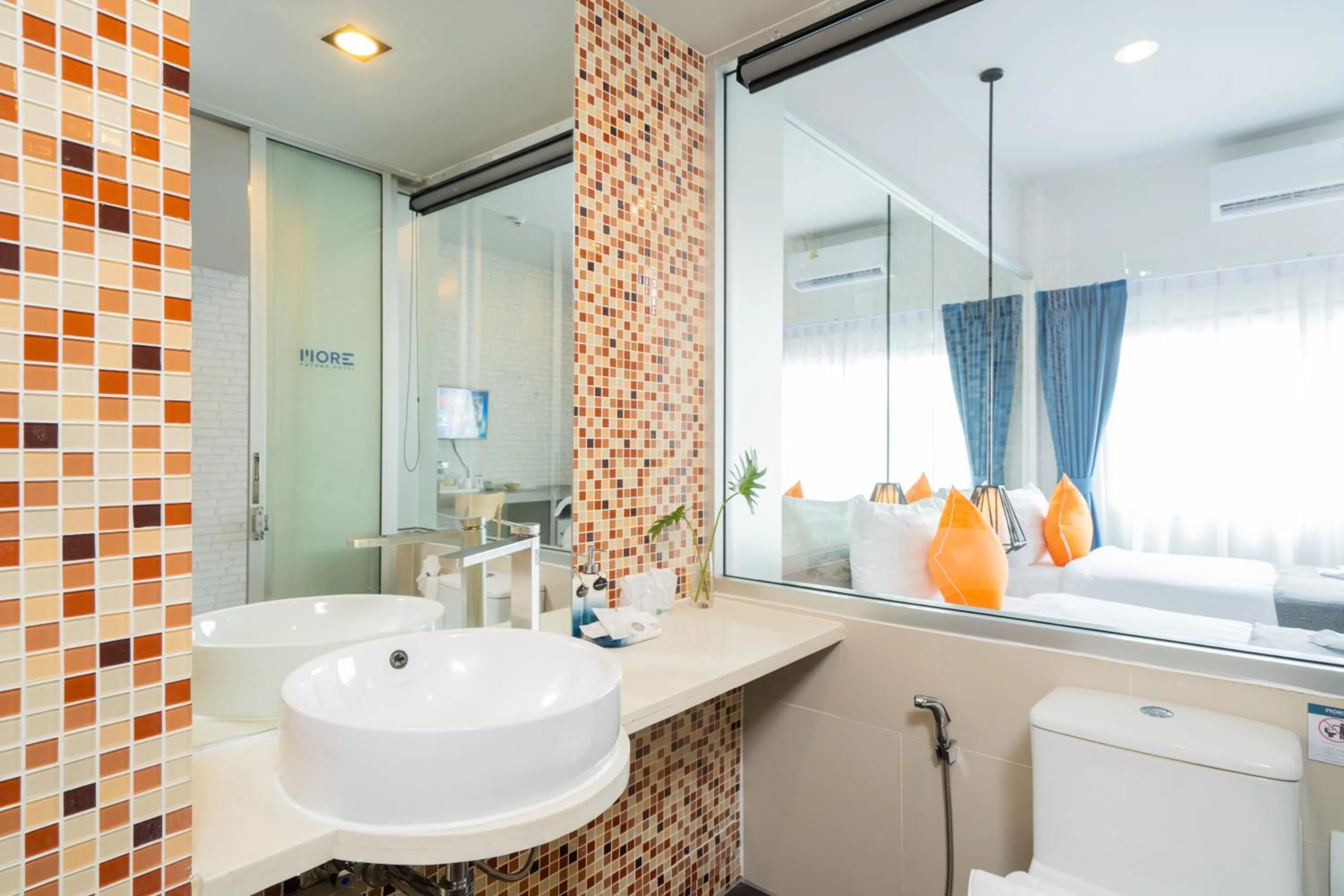 Bathroom in MORE Patong Hotel