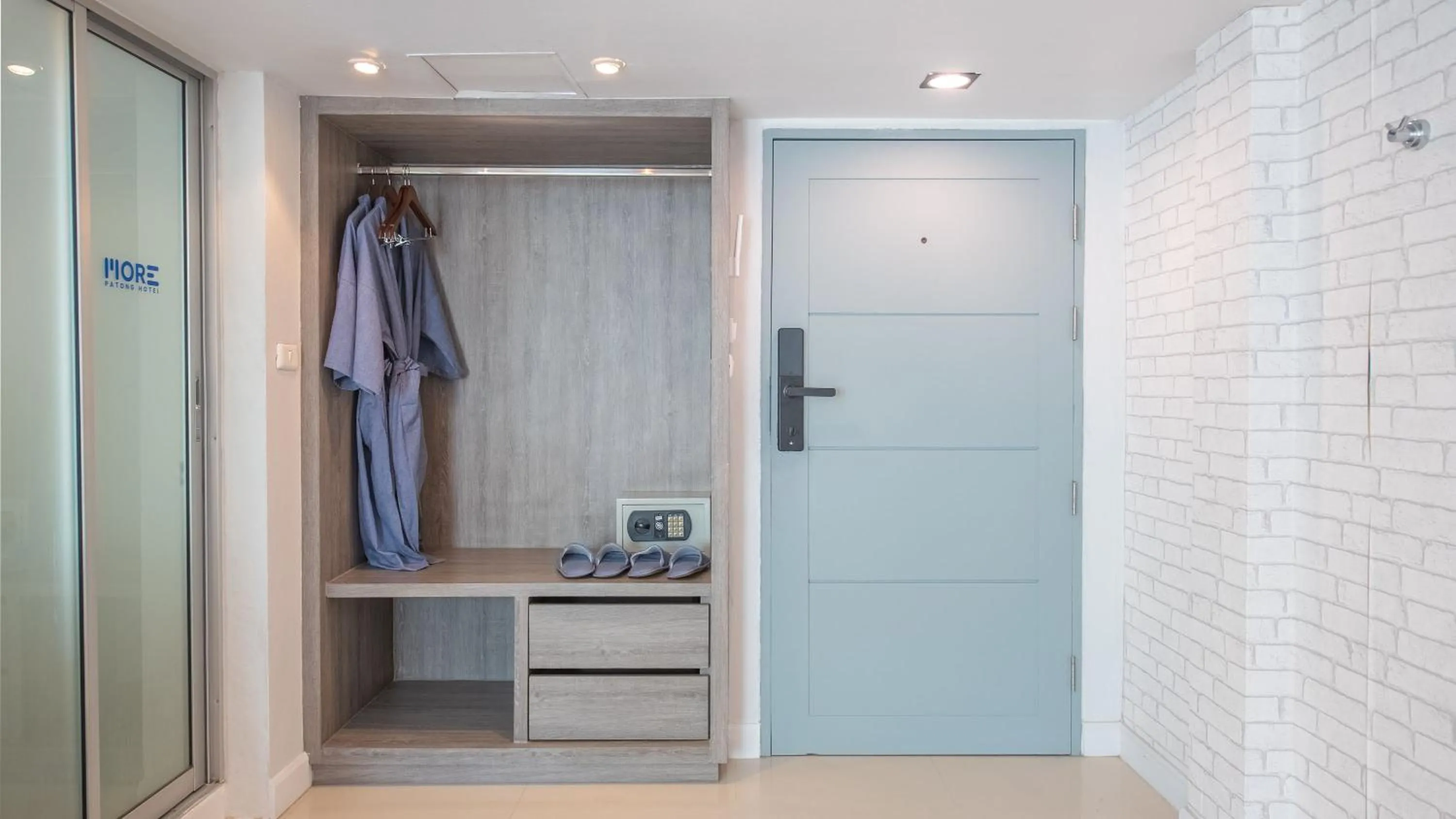 wardrobe in MORE Patong Hotel