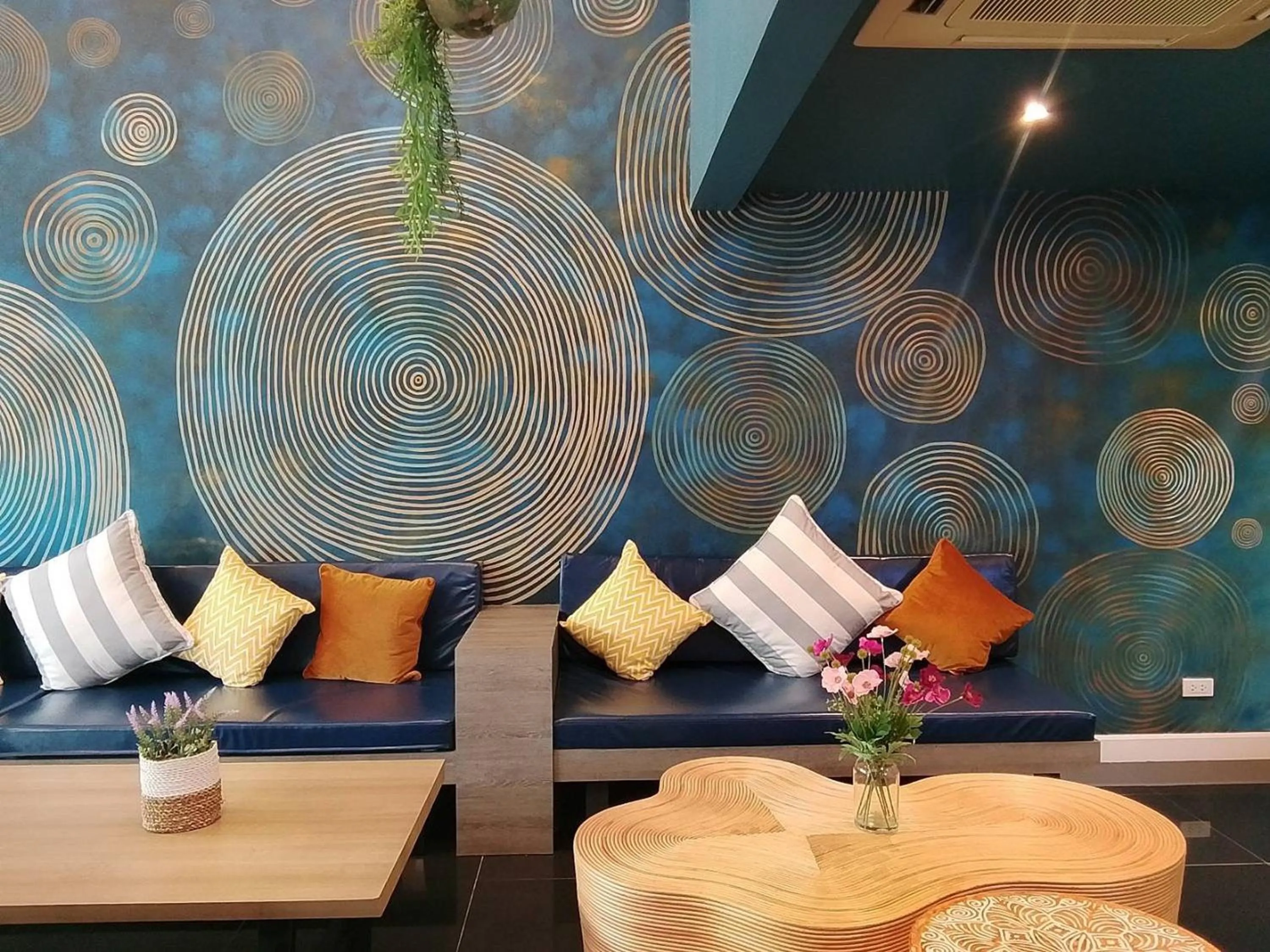 Seating area in MORE Patong Hotel