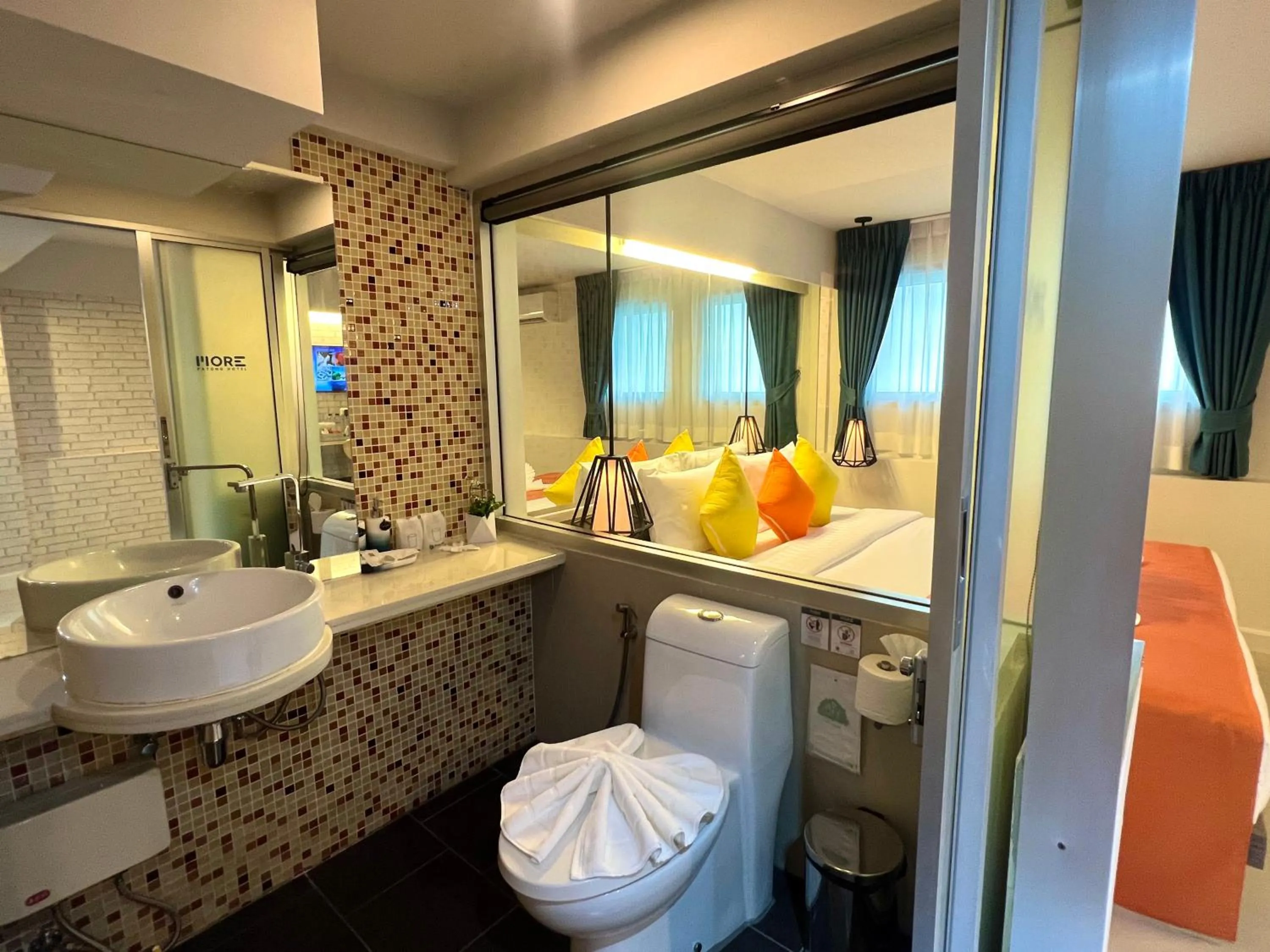 Bathroom in MORE Patong Hotel