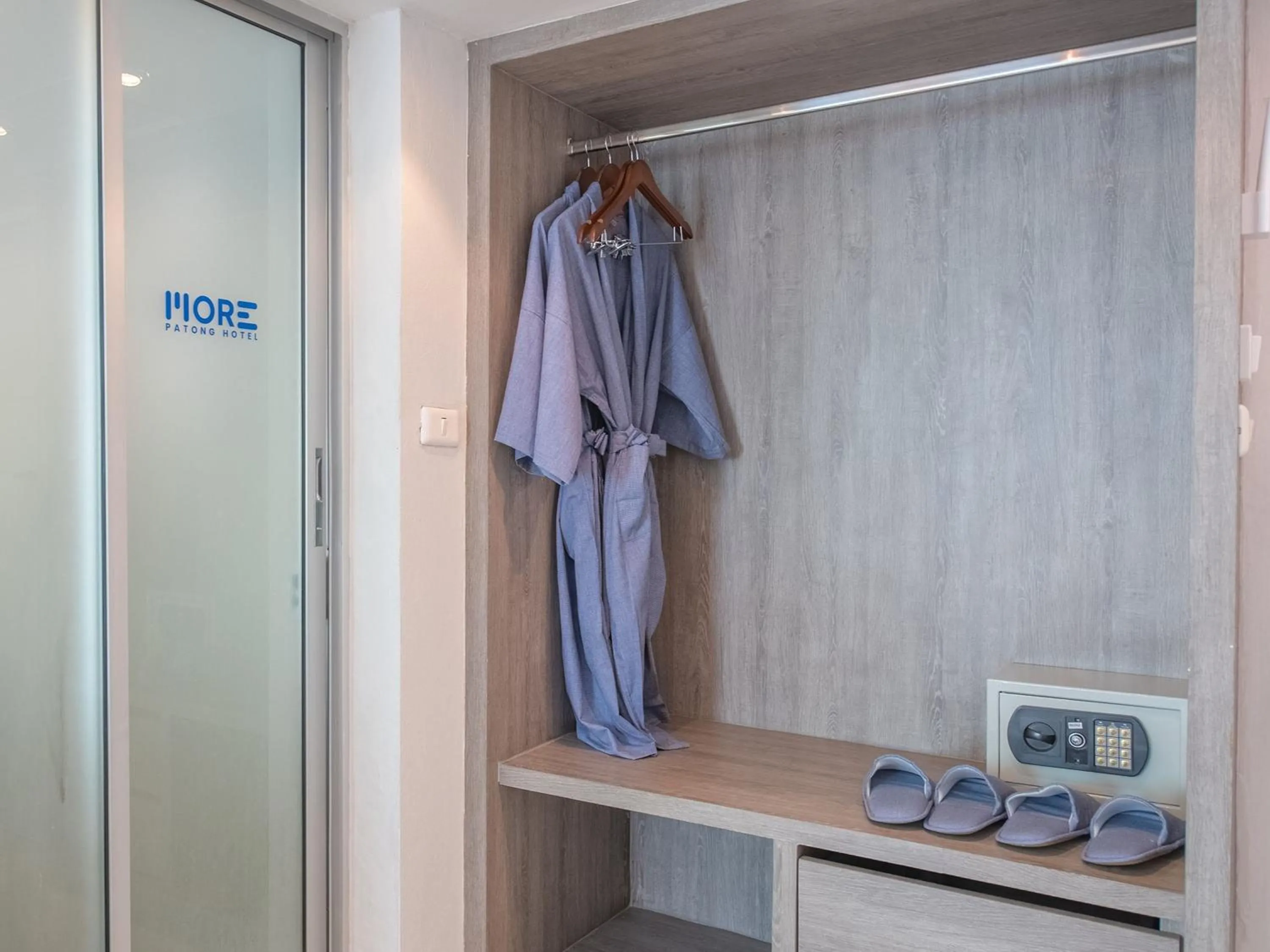 wardrobe in MORE Patong Hotel