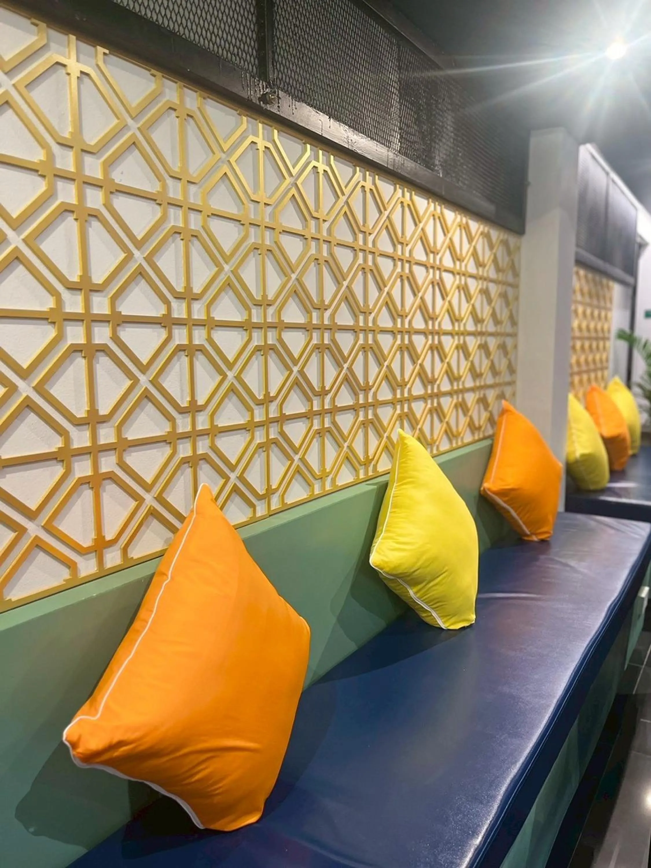 Seating area in MORE Patong Hotel