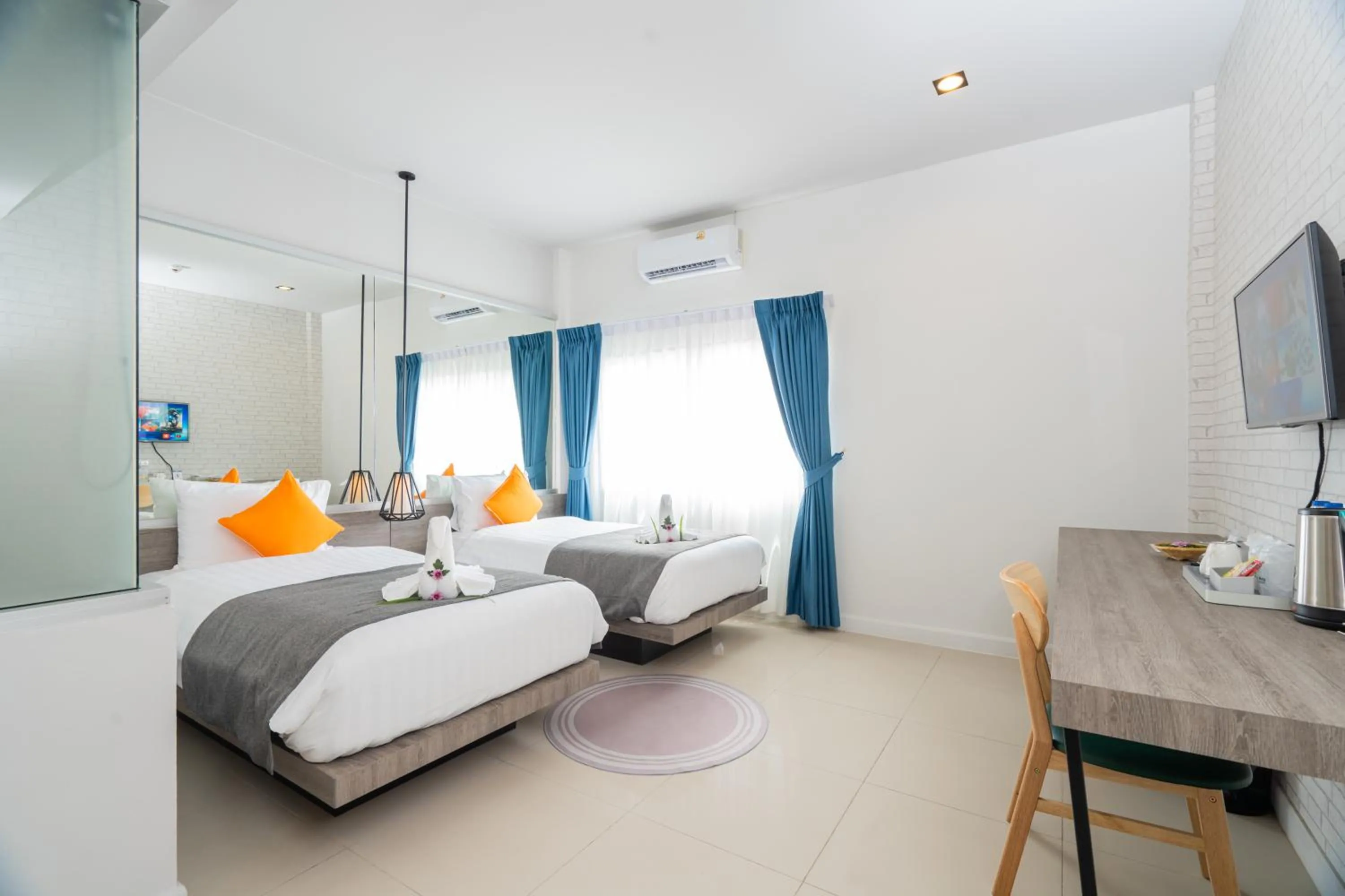Bed in MORE Patong Hotel