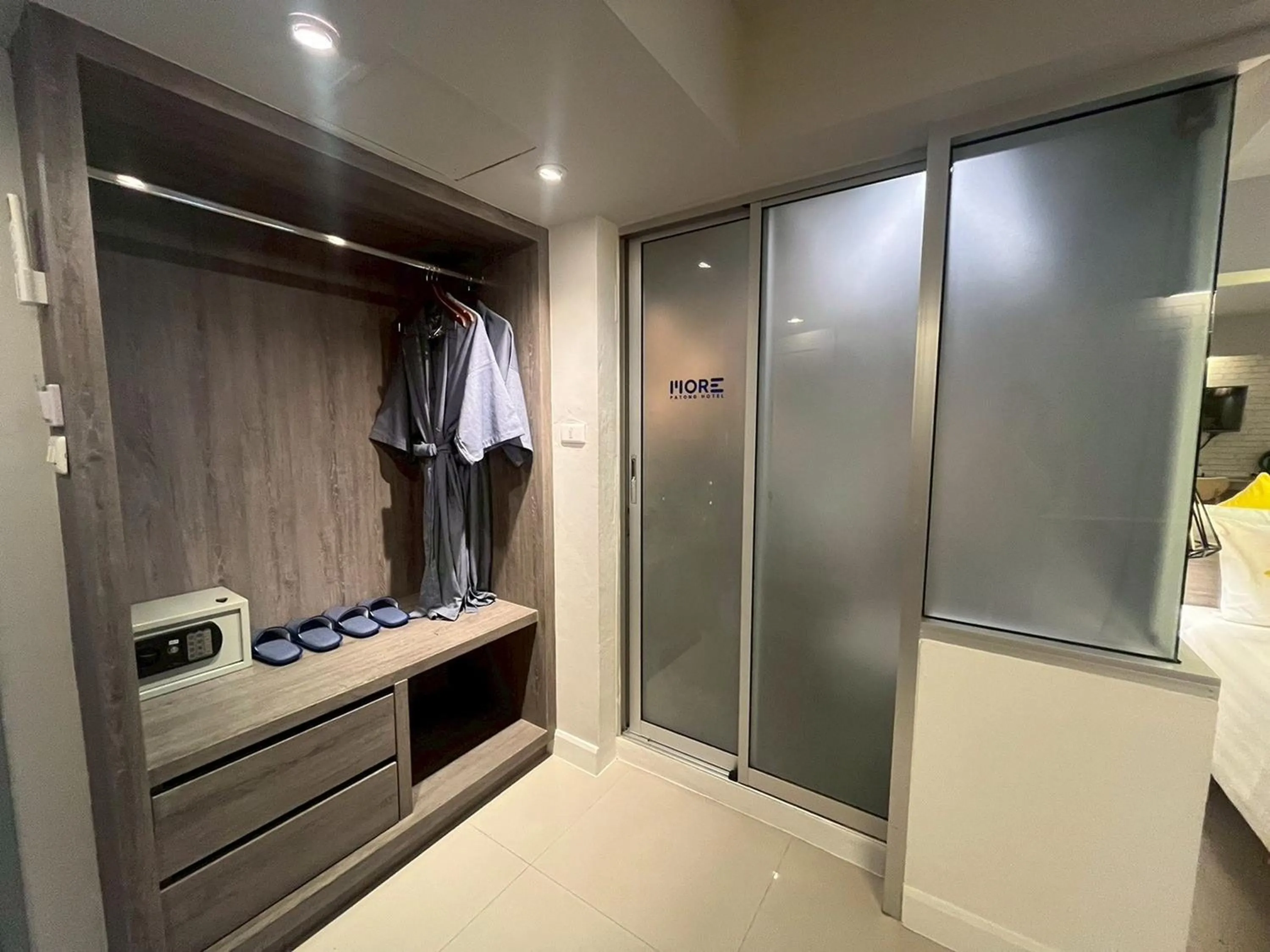 wardrobe in MORE Patong Hotel