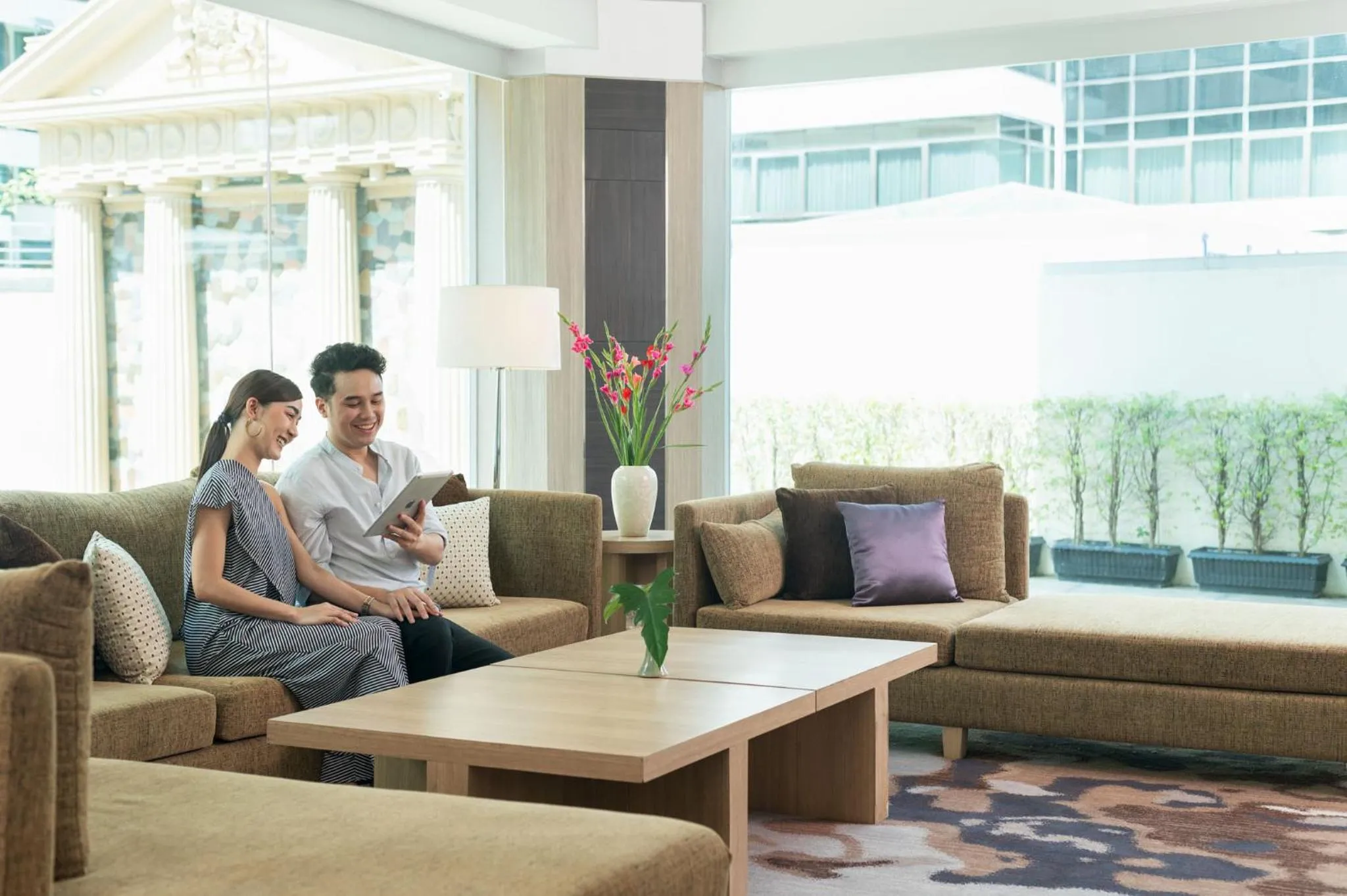 Area and facilities in Kingston Suites Bangkok