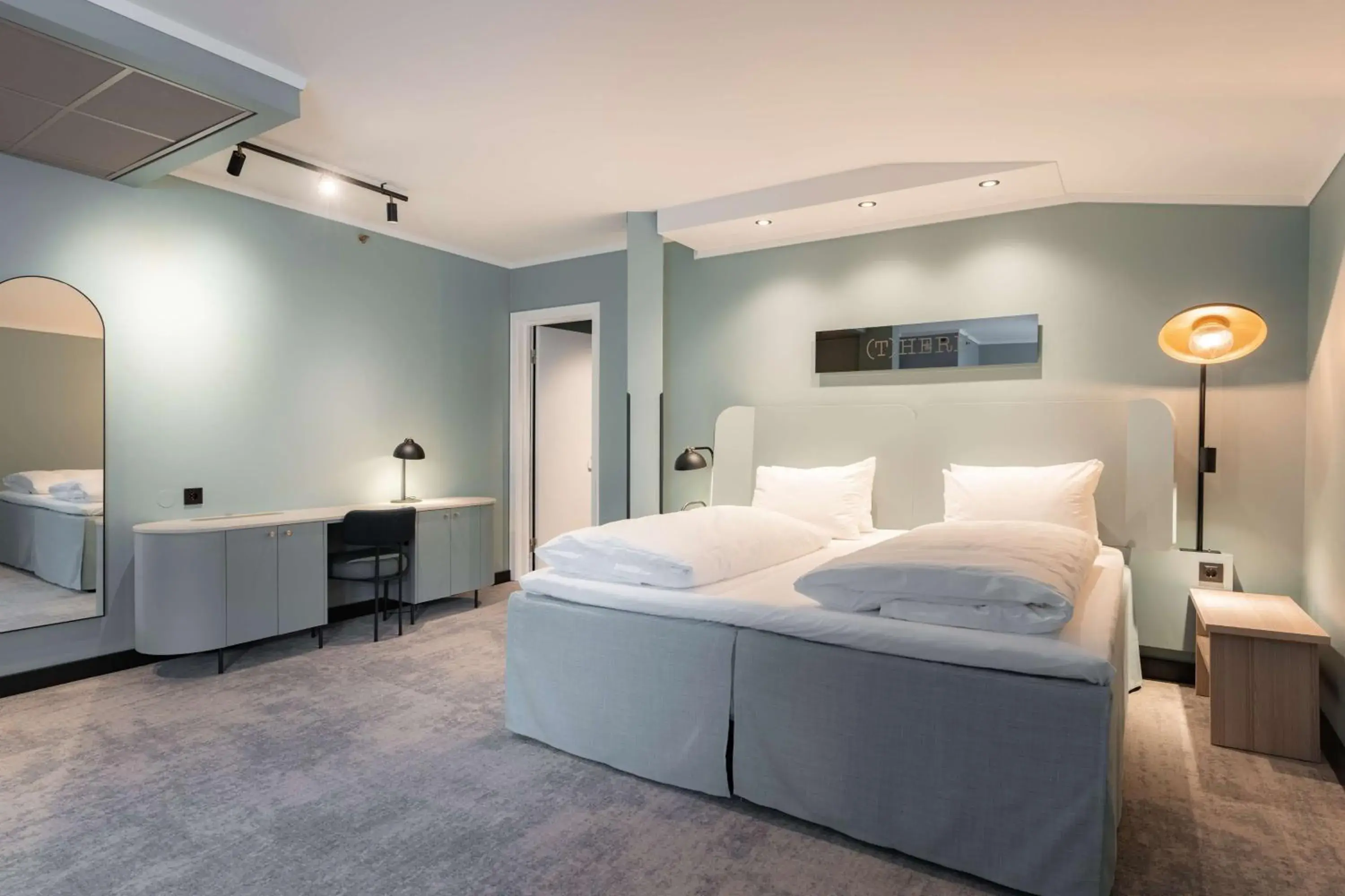 Bedroom, Bed in Scandic Oslo City Bedroom, Bed in Scandic Oslo City