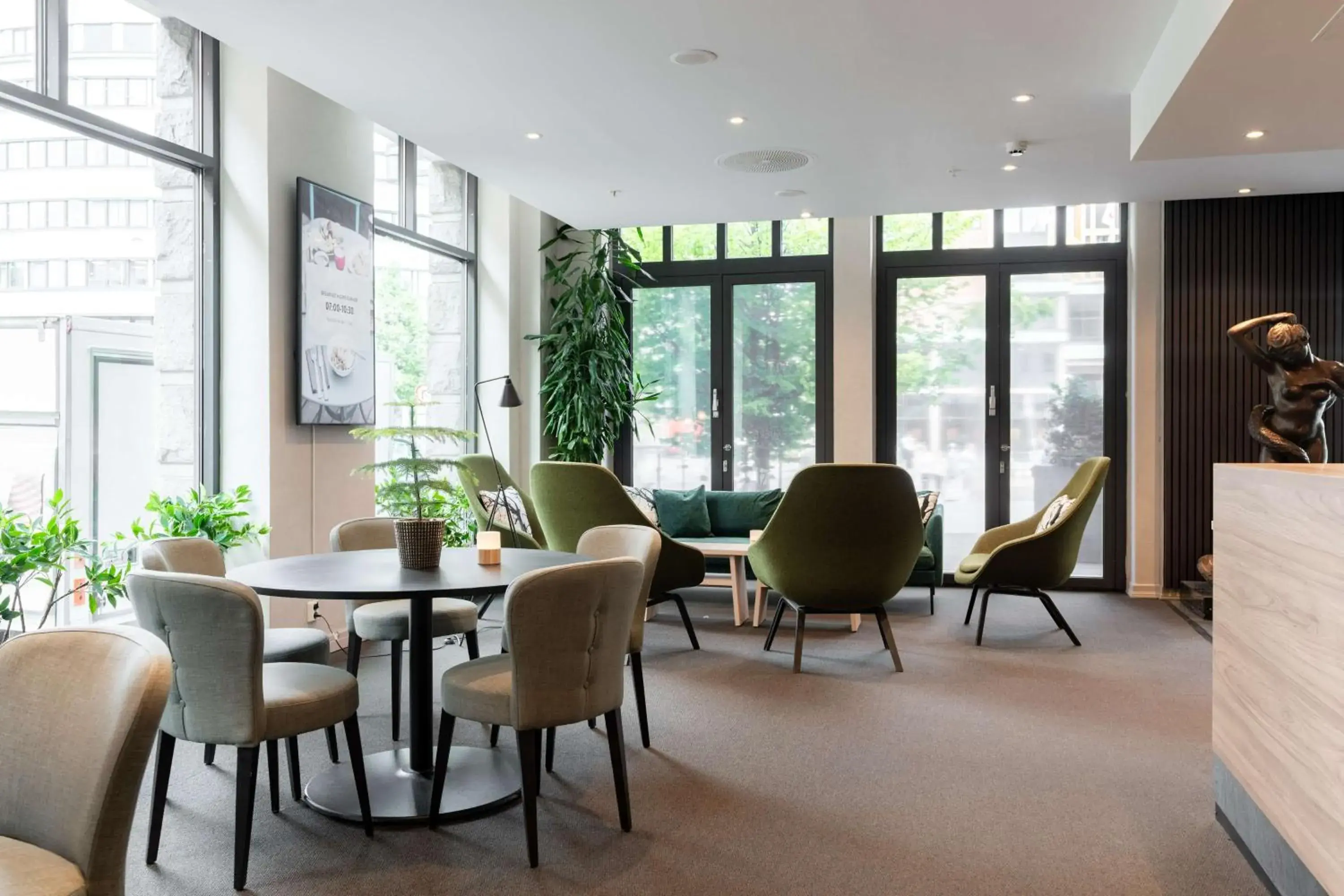 Lobby or reception in Scandic Oslo City Lobby or reception in Scandic Oslo City