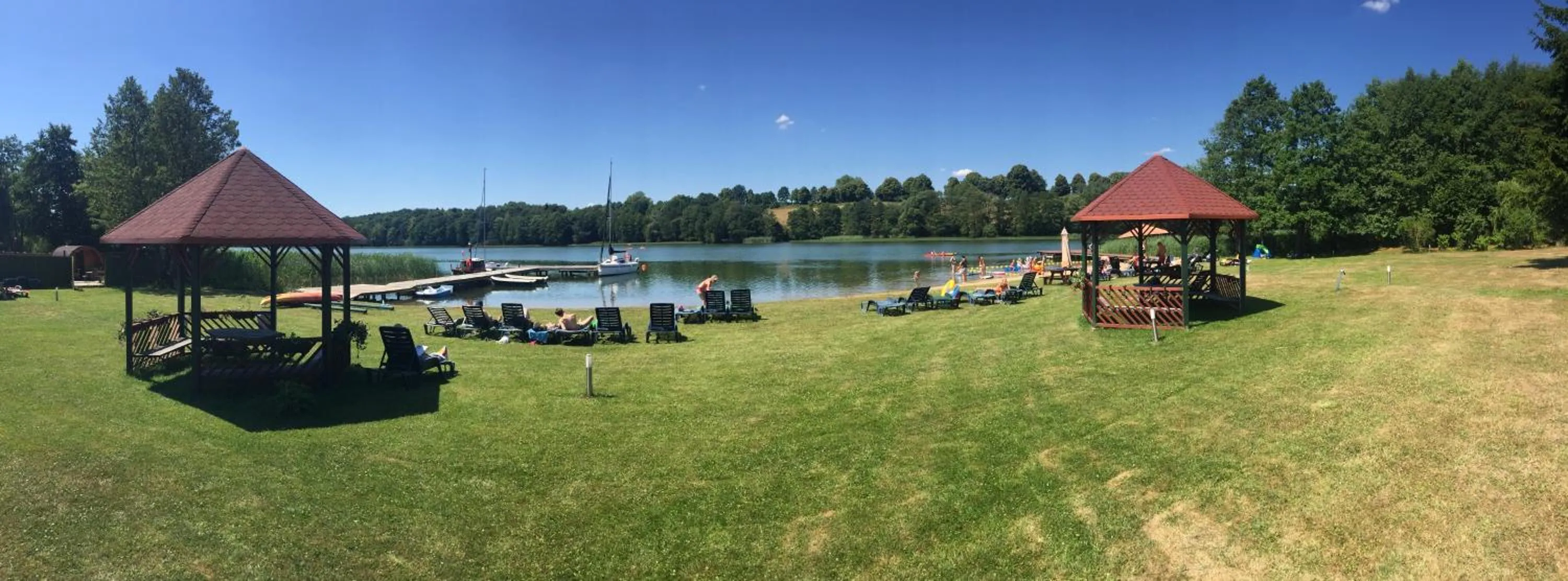 Natural landscape in Folwark Na Półwyspie