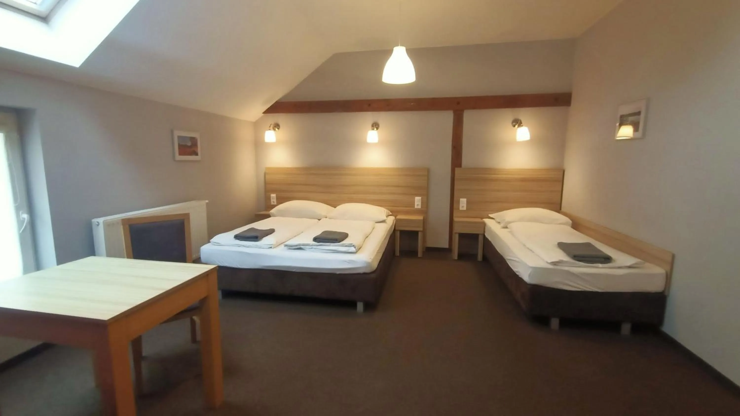 Photo of the whole room, Bed in Folwark Na Półwyspie