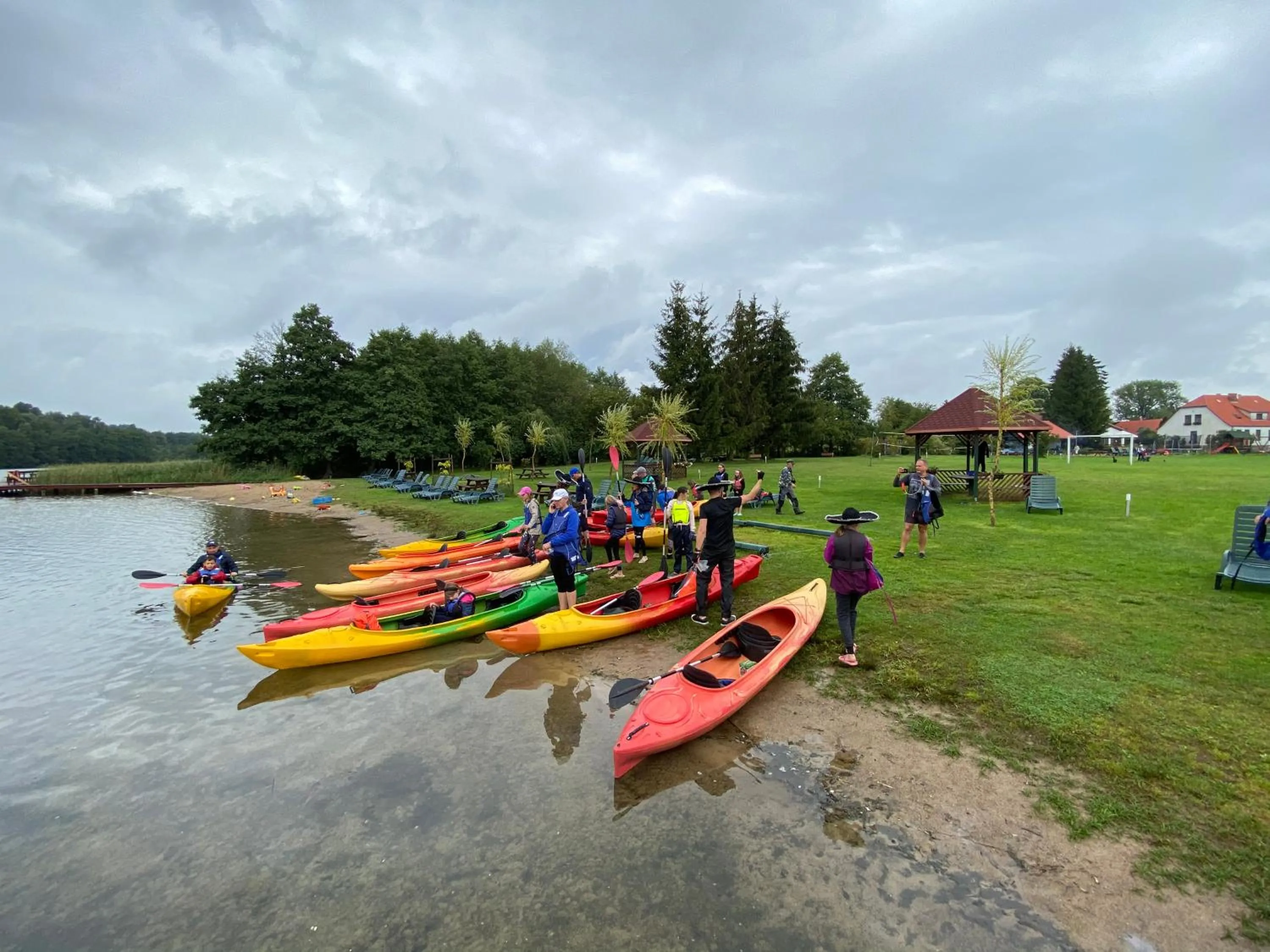 Canoeing in Folwark Na Półwyspie