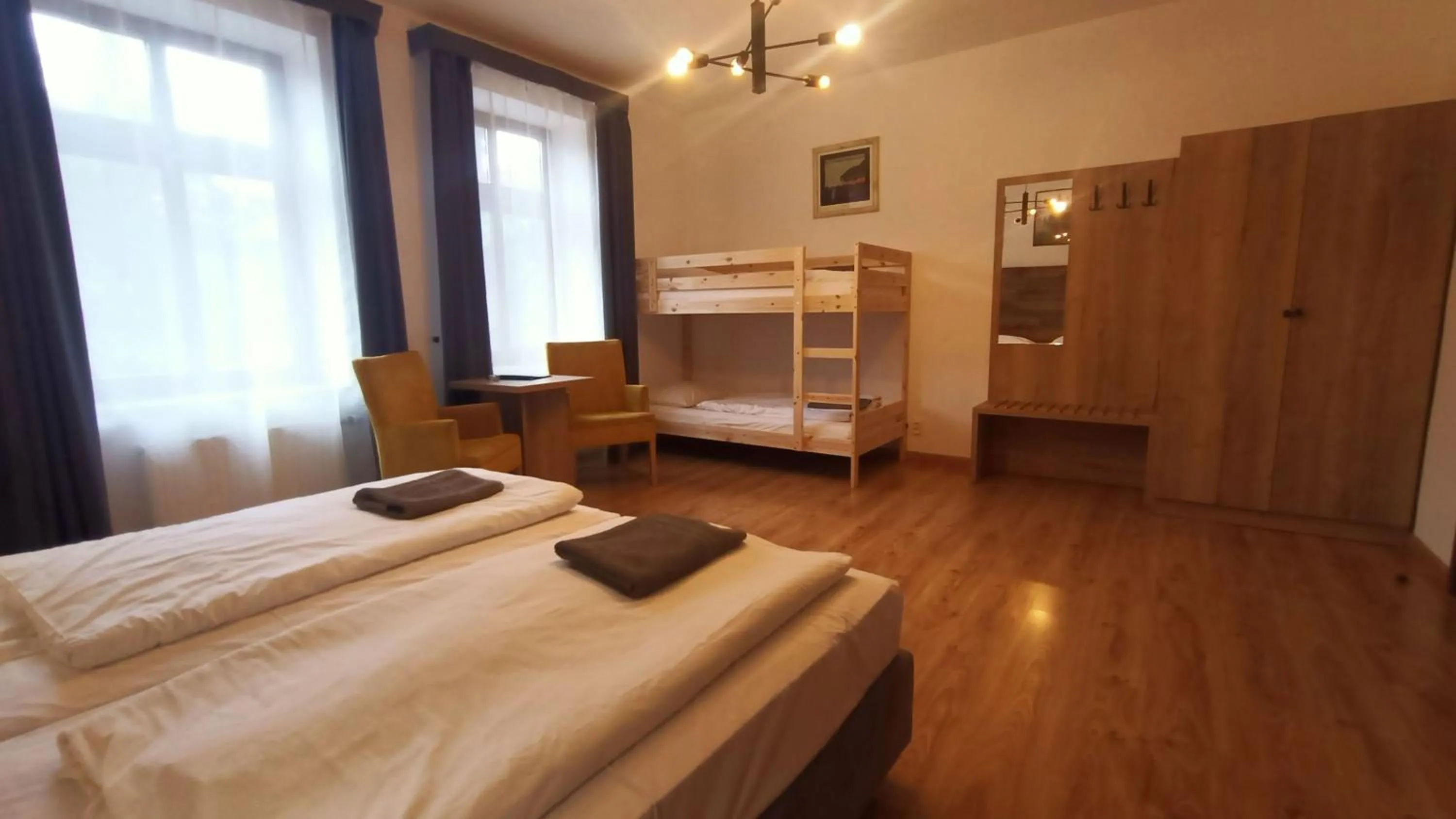 Photo of the whole room, Bed in Folwark Na Półwyspie