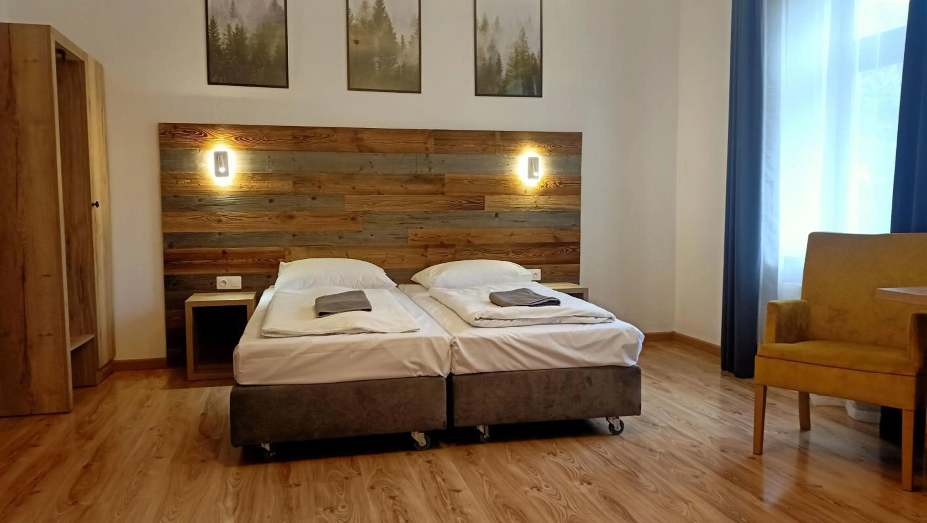 Photo of the whole room, Bed in Folwark Na Półwyspie