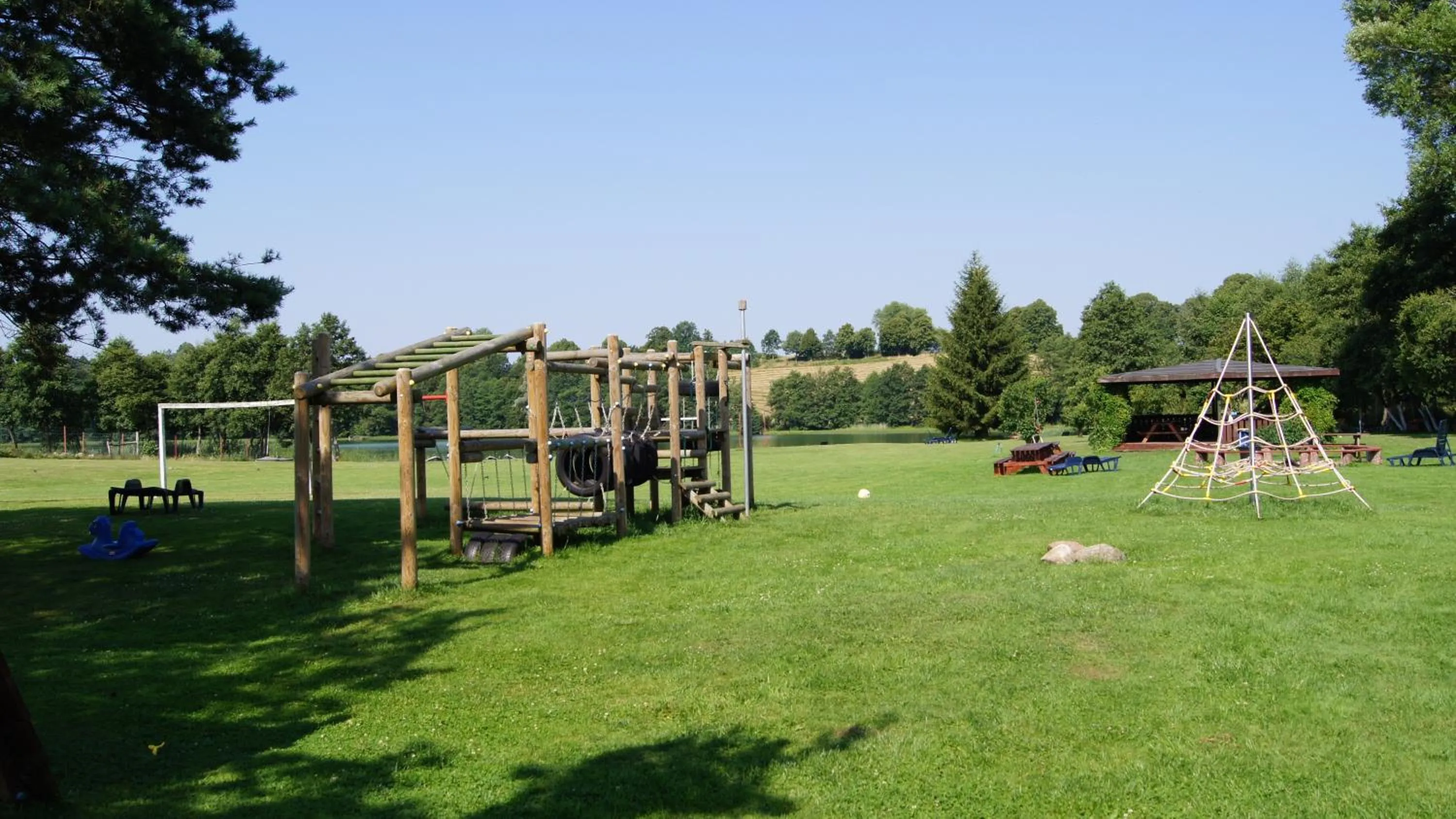 Children play ground in Folwark Na Półwyspie