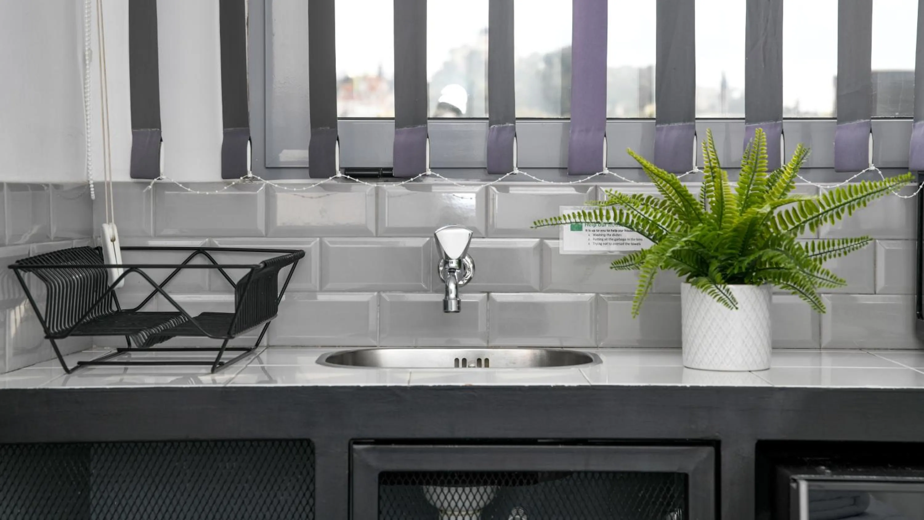kitchen in Monastiraki CityCenter Sleepbox- Unspoiled Athens Apartments