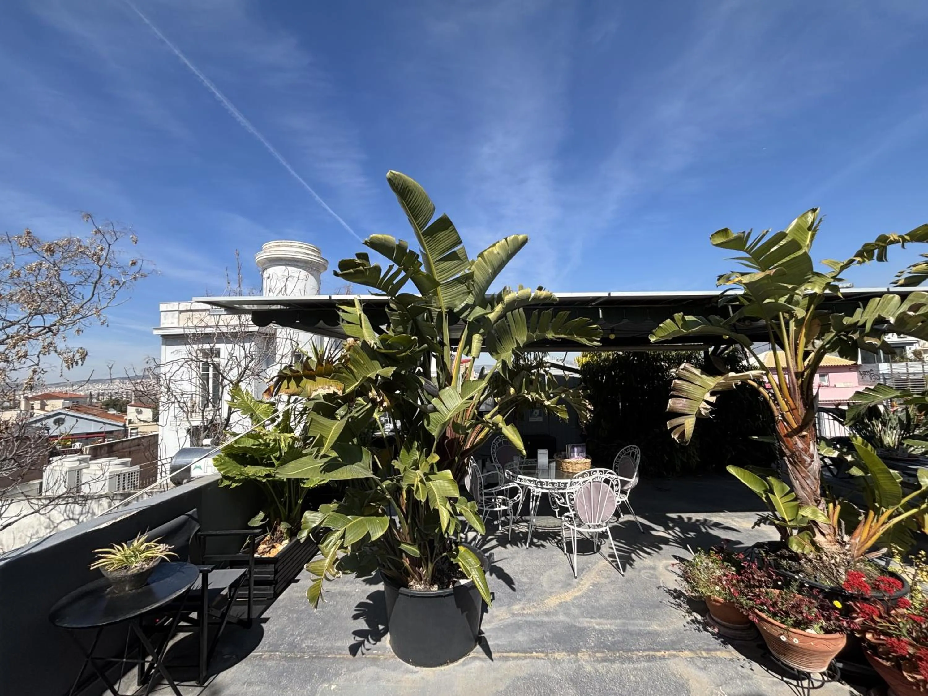 Balcony/Terrace in Monastiraki CityCenter Sleepbox- Unspoiled Athens Apartments