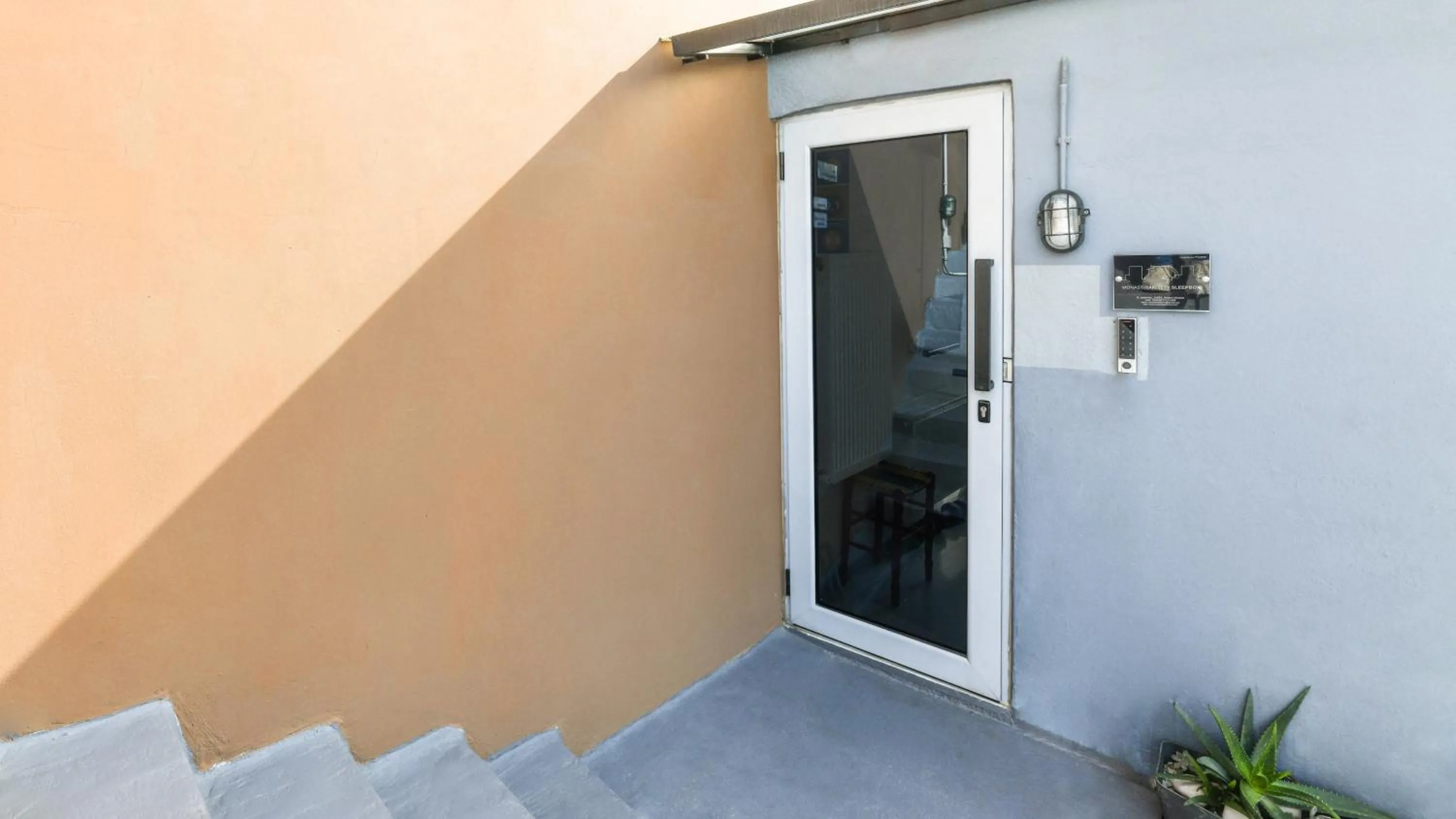 Facade/entrance in Monastiraki CityCenter Sleepbox- Unspoiled Athens Apartments