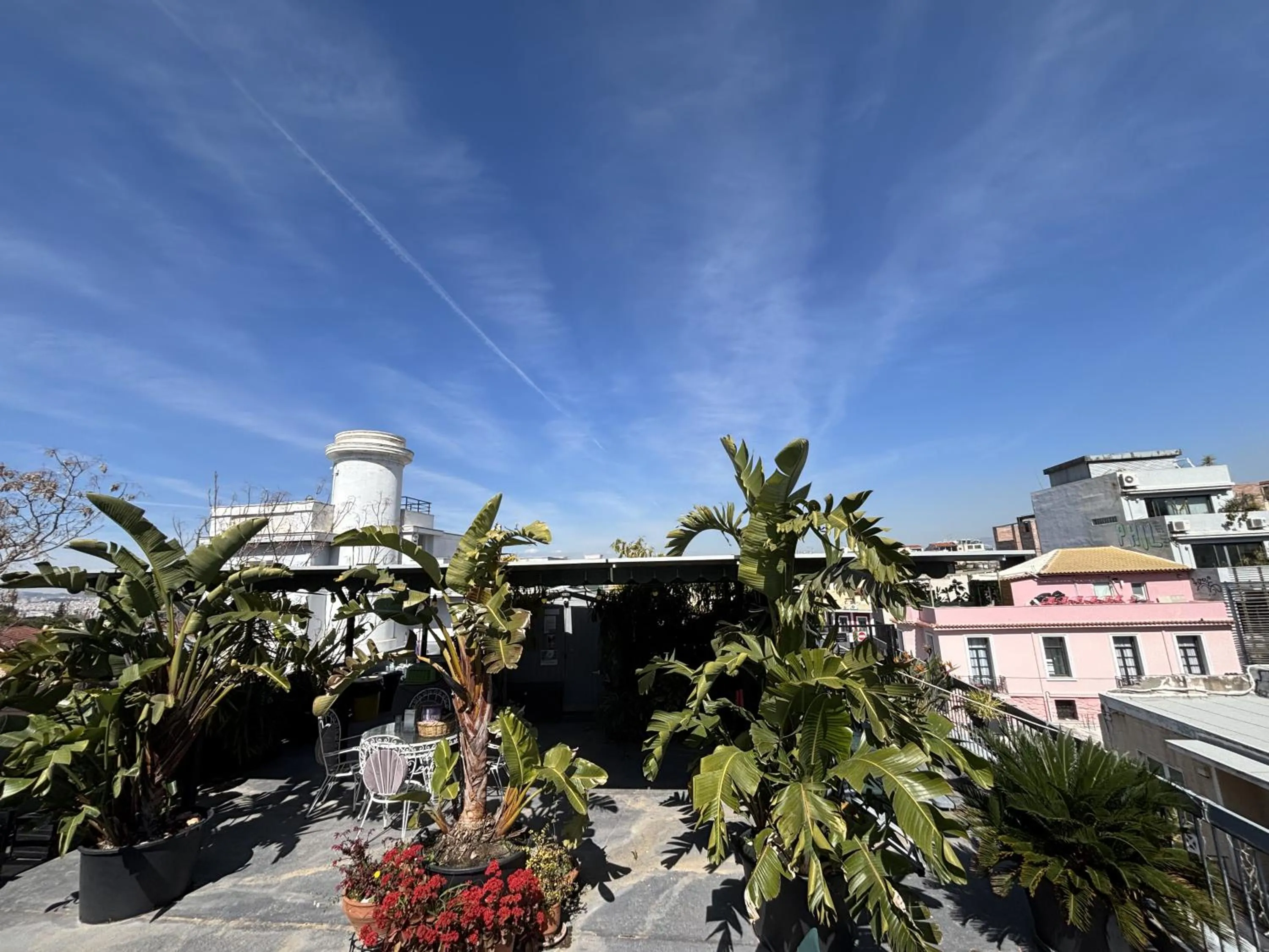 Balcony/Terrace in Monastiraki CityCenter Sleepbox- Unspoiled Athens Apartments