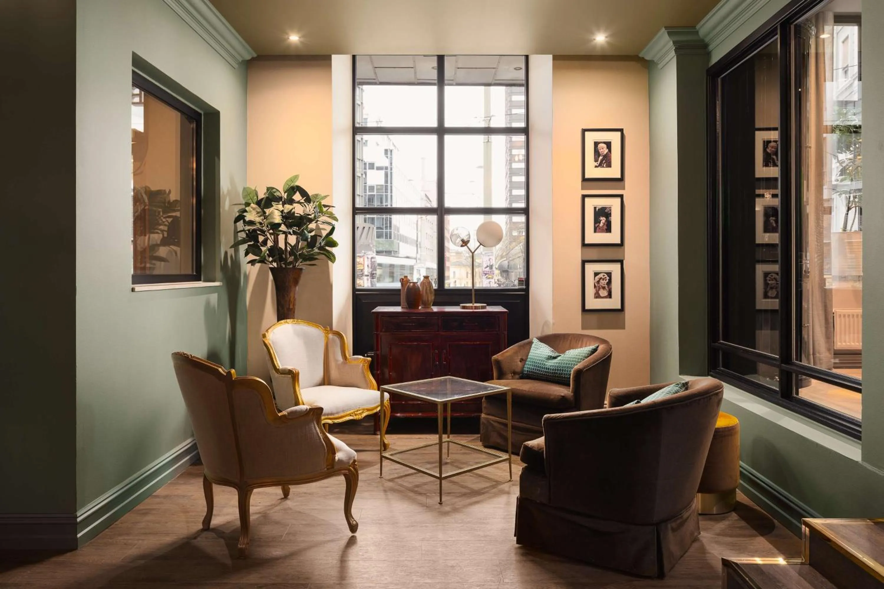 Lobby or reception in Scandic Holberg