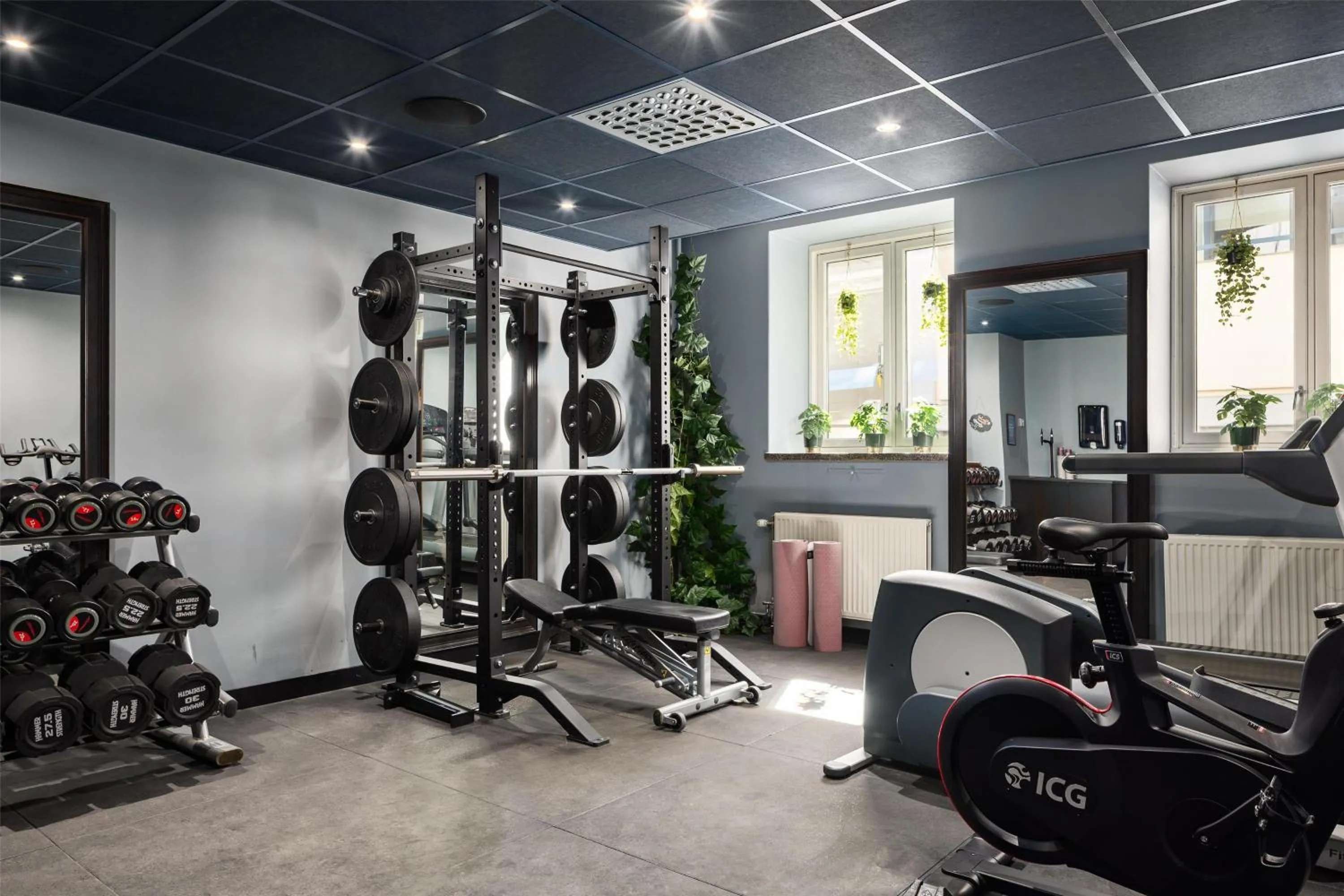 Fitness centre/facilities in Scandic Holberg