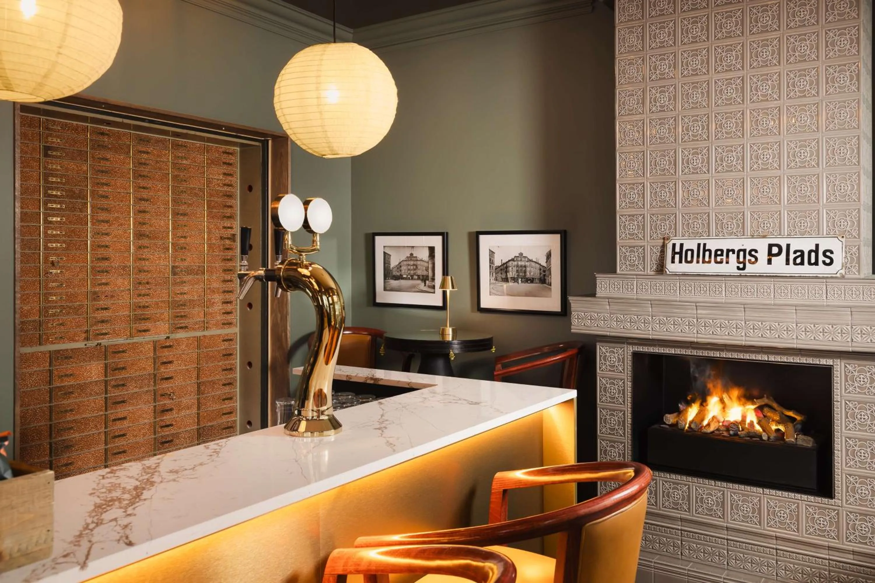 Lounge or bar in Scandic Holberg