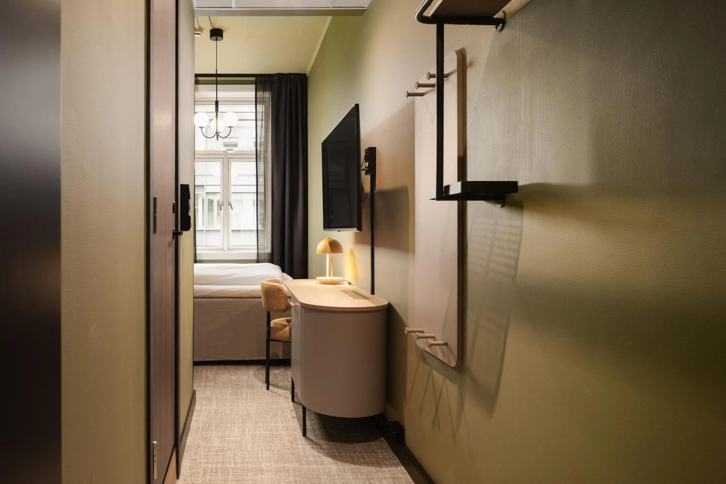 Bedroom in Scandic Holberg