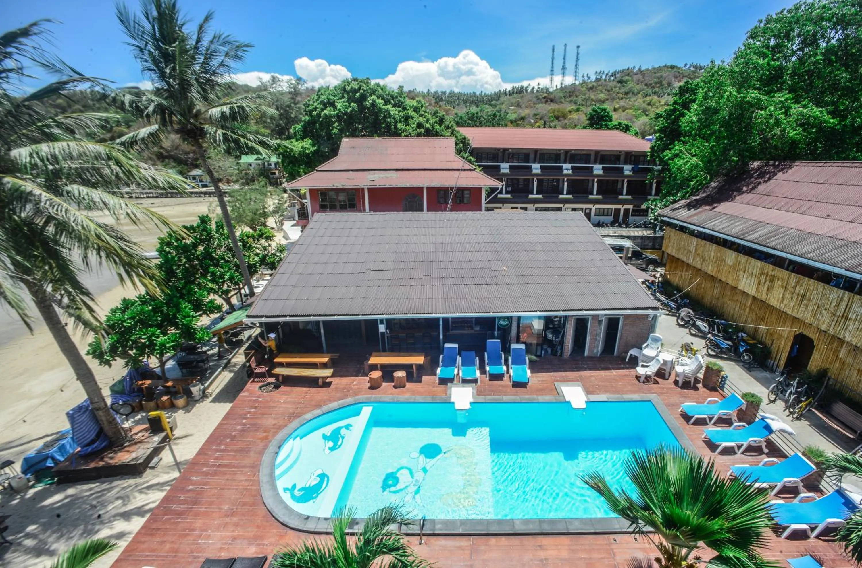 Patio in Carabao Diving Koh Tao