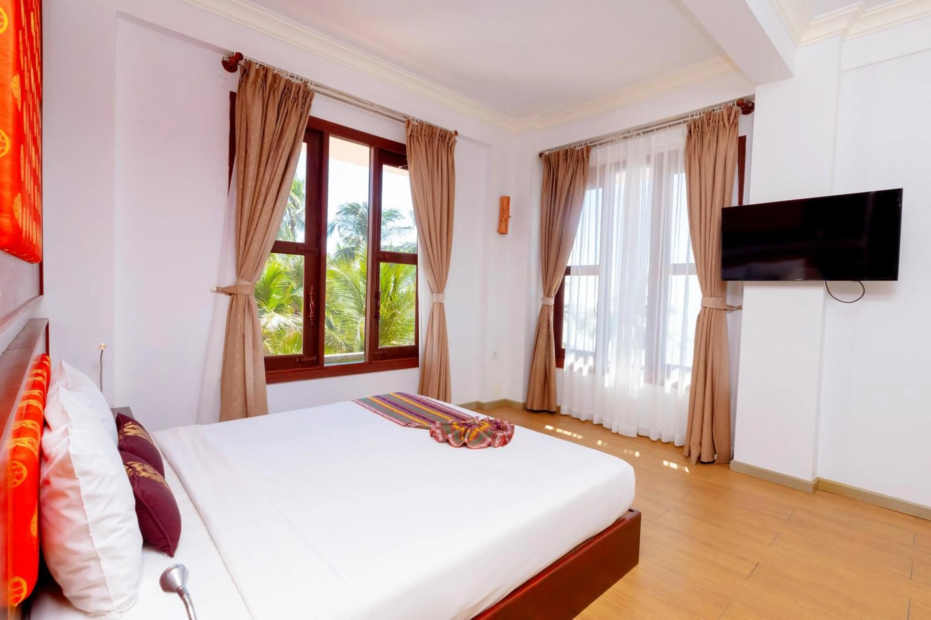 Bed in Ca Ty Mui ne Beach Resort & Spa