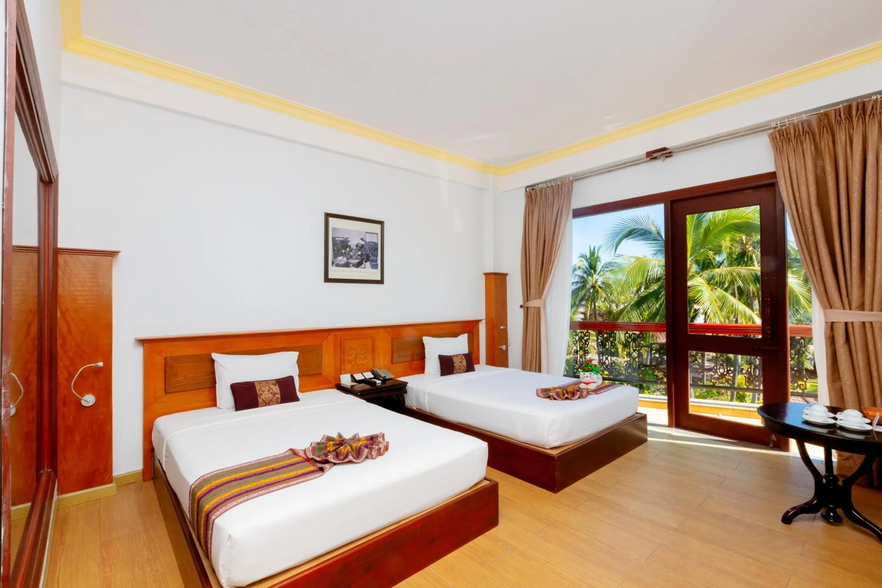 Bed in Ca Ty Mui ne Beach Resort & Spa