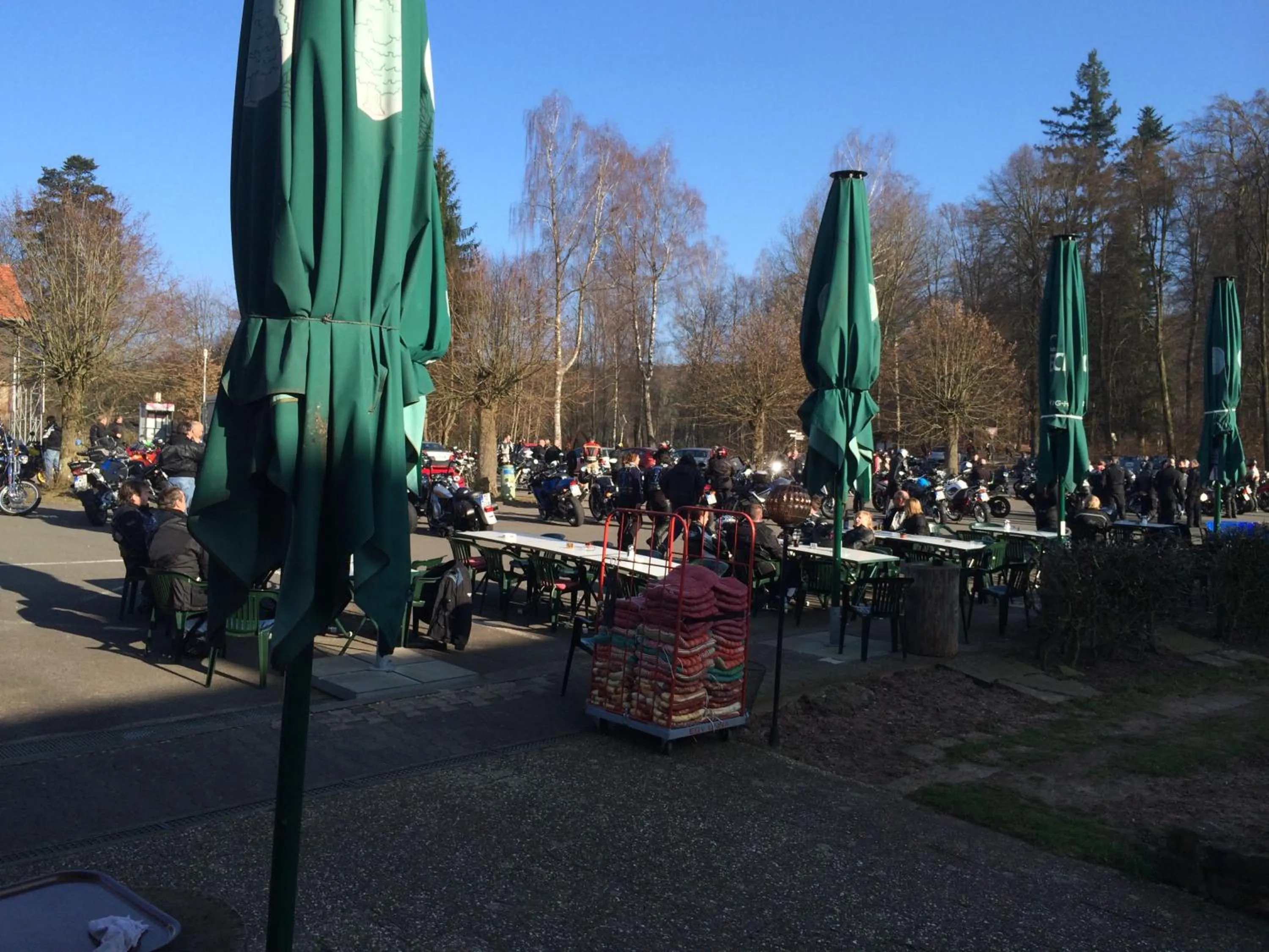 Patio in Hotel-Restaurant Johanniskreuz