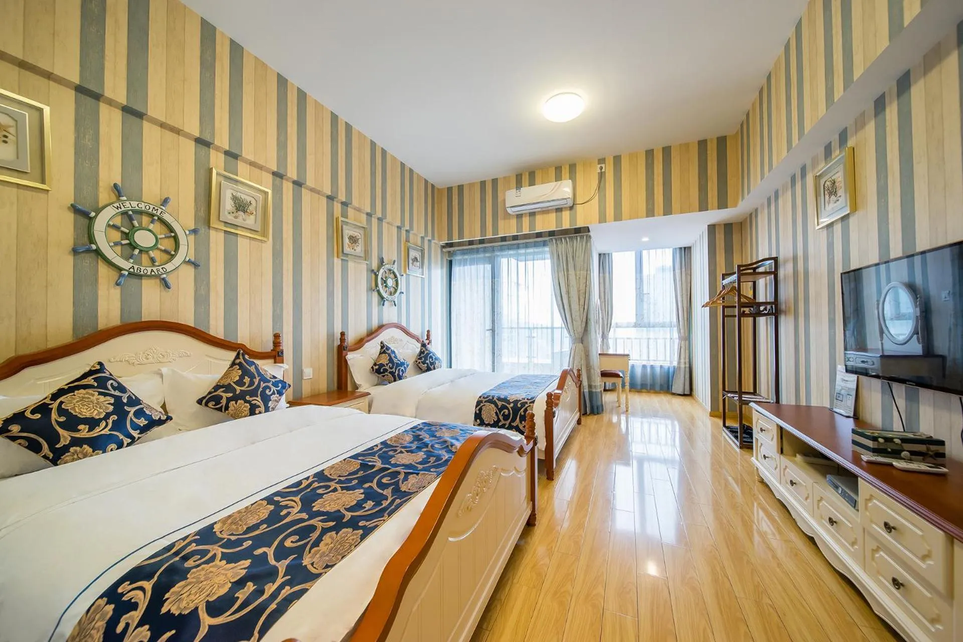 Bedroom, Bed in Guangzhou Laiste ApartHotel Science City Greenland Central Plaza Branch - Free Shuttle Bus to Canton Fair Complex During Canton Fair Period