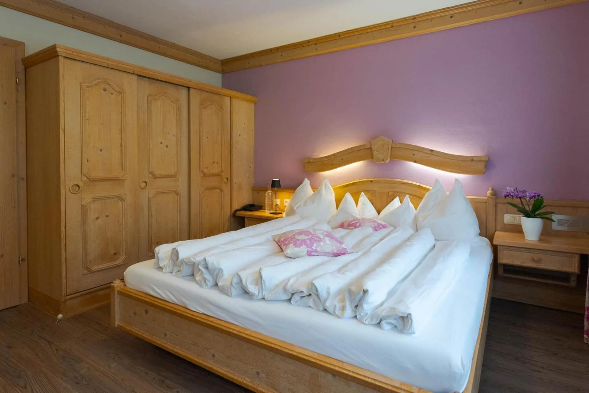 Bed in Familienhotel Lengauer Hof