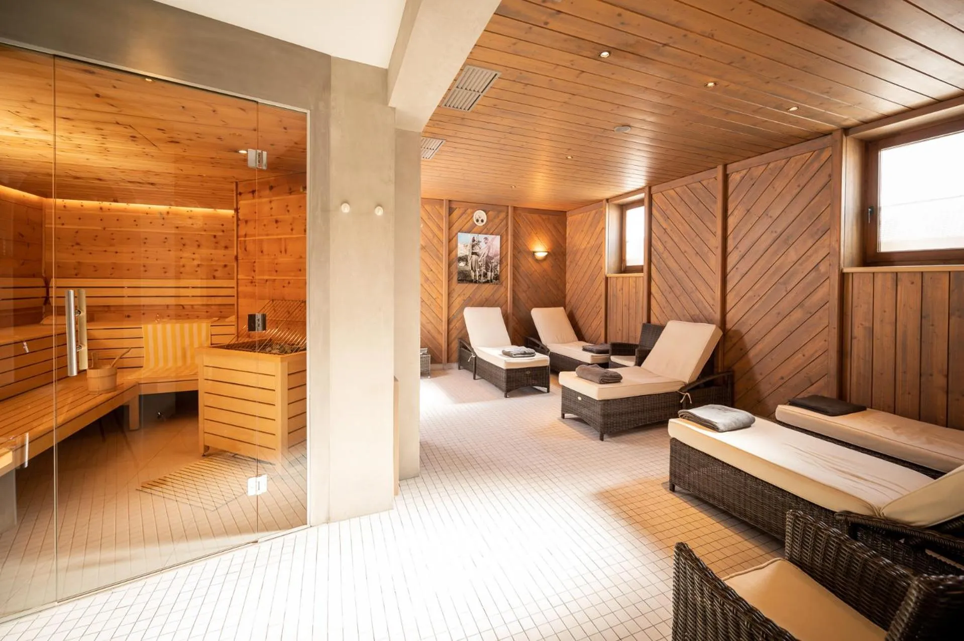 Sauna in Familienhotel Lengauer Hof
