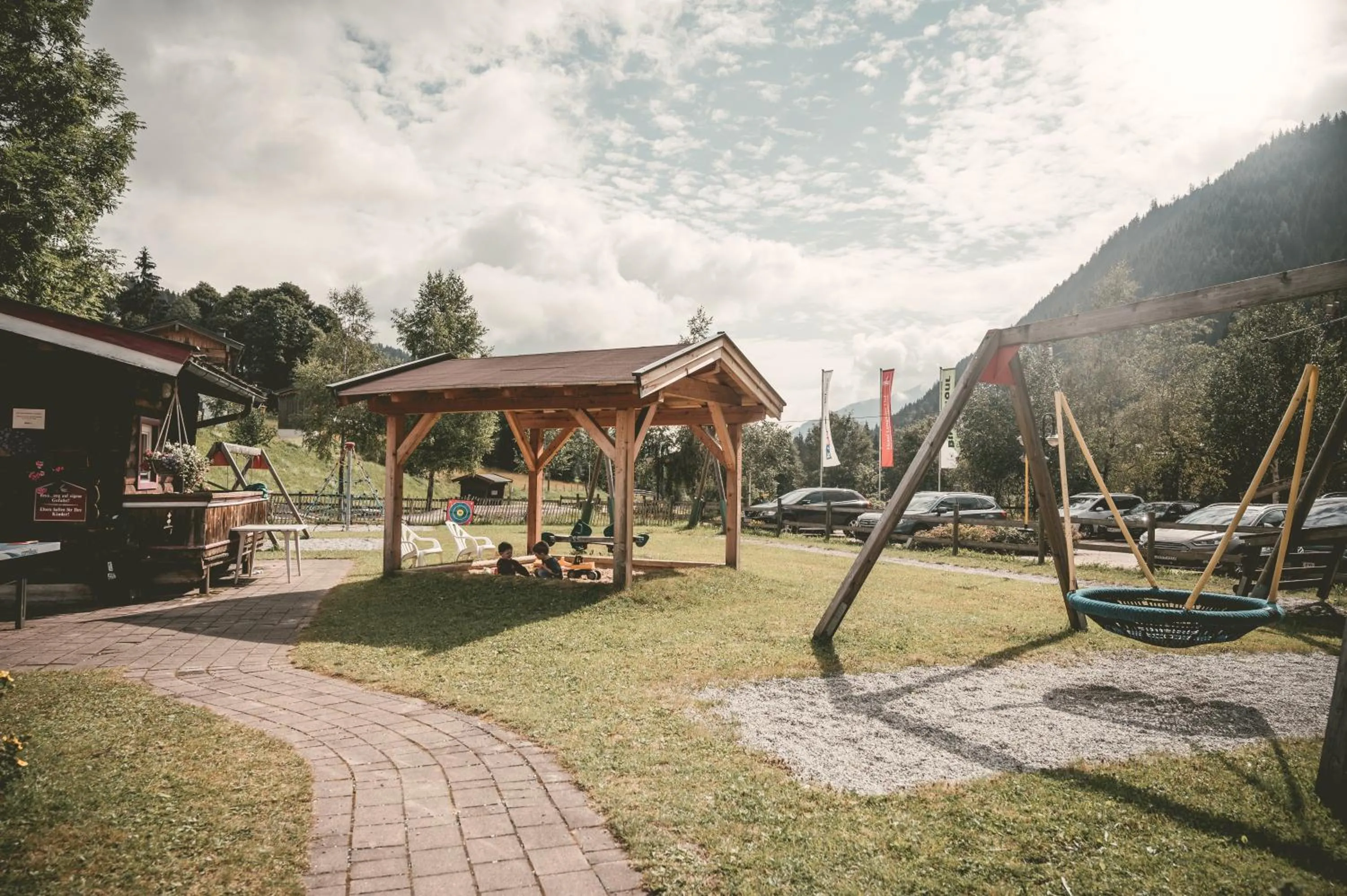 Children play ground in Familienhotel Lengauer Hof