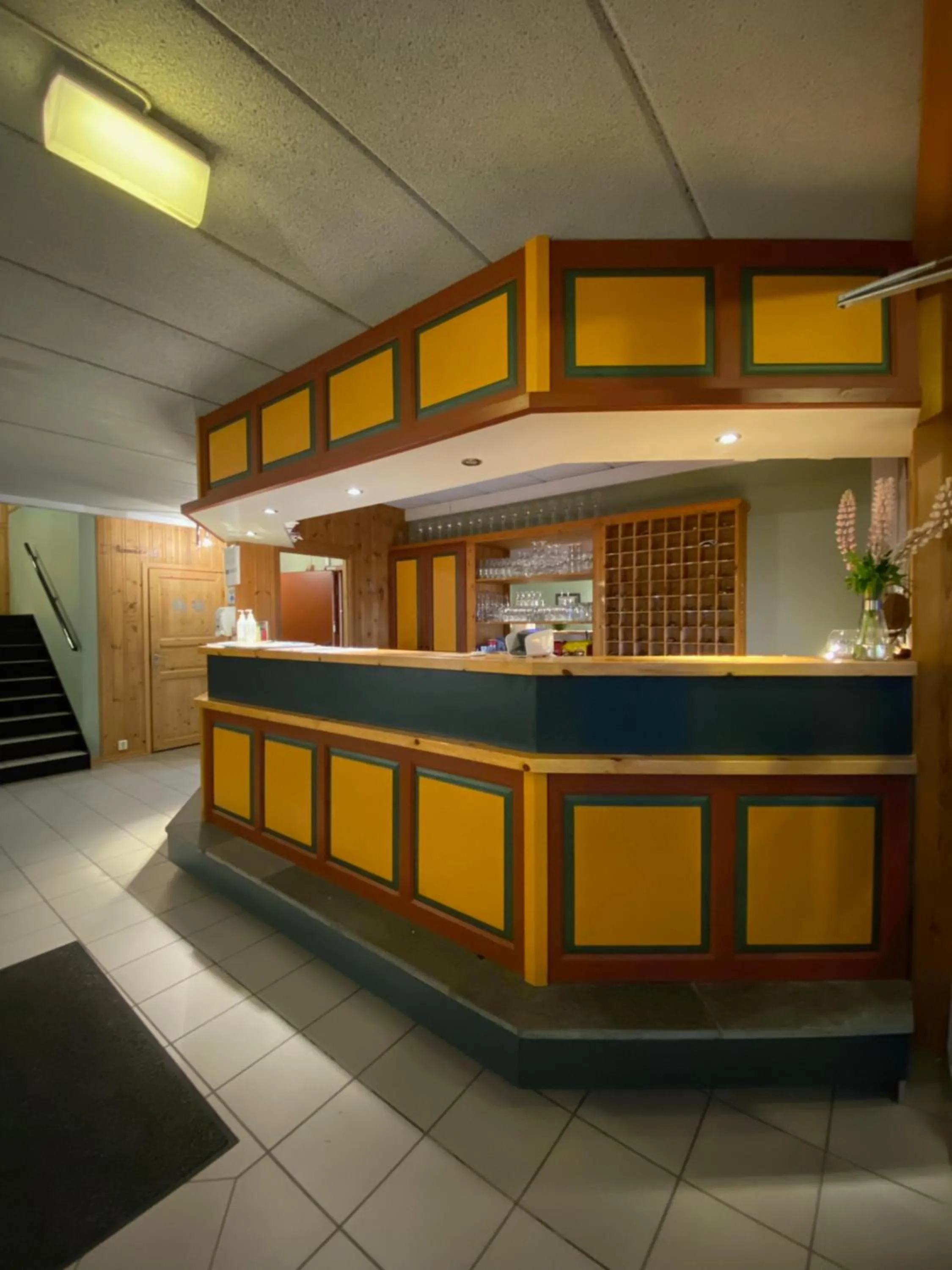 Lobby or reception in Trædal Hotel