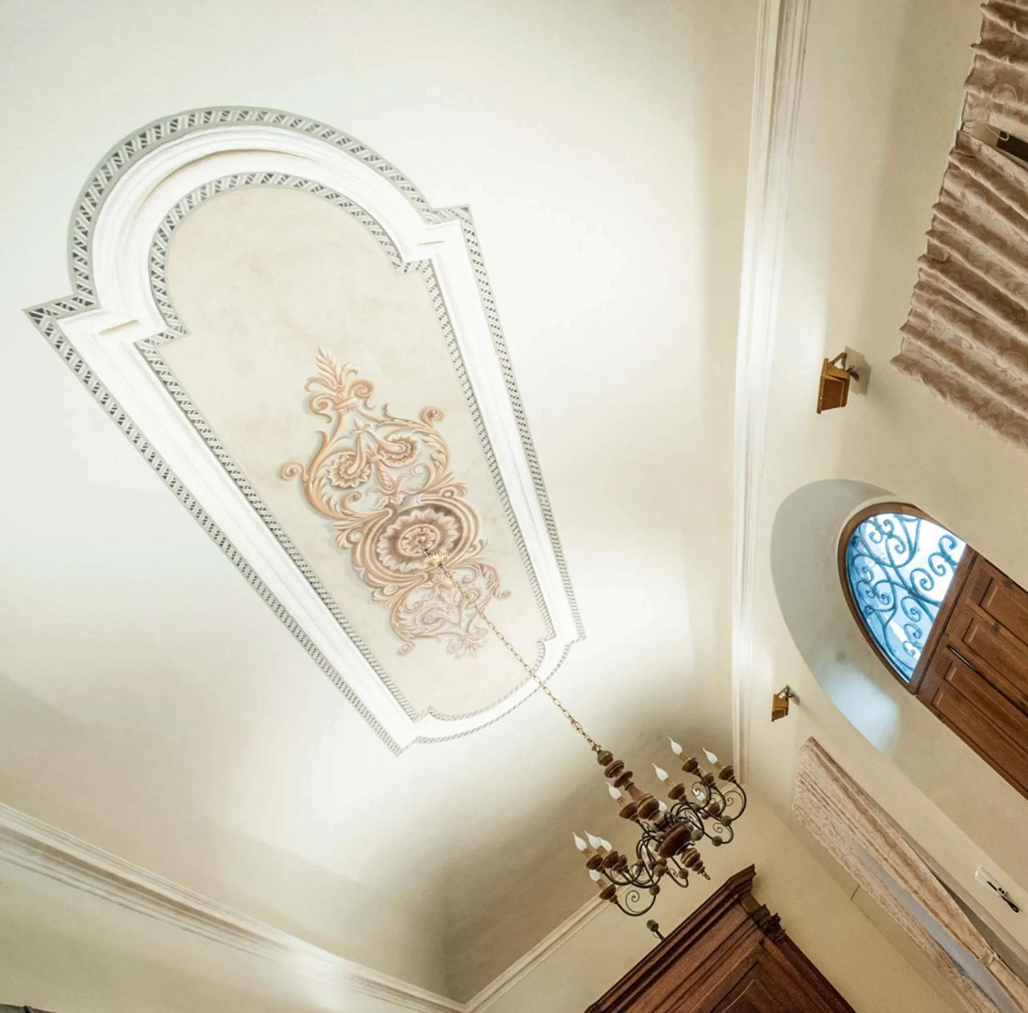 Decorative detail in Palazzo de' Vecchi