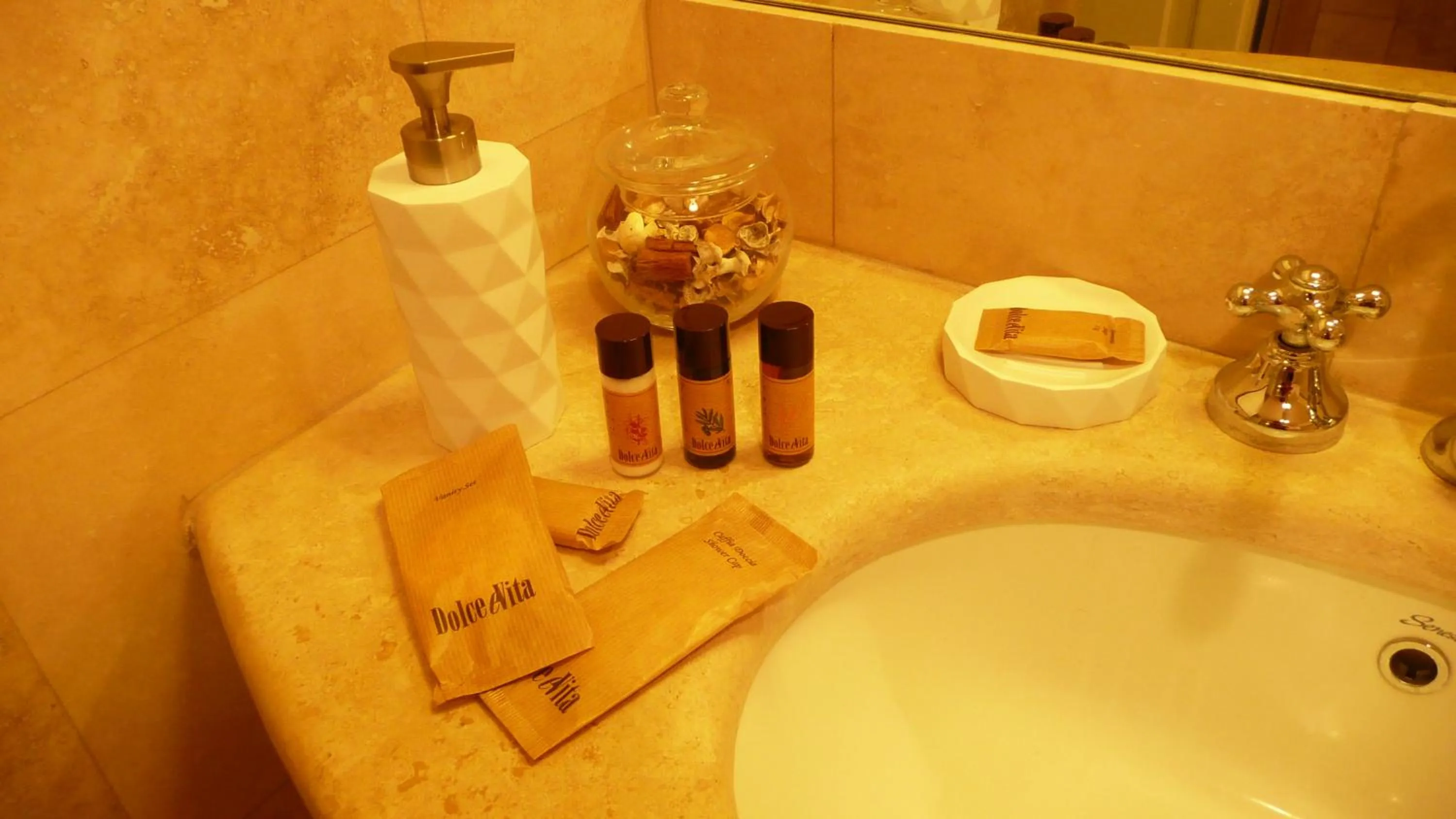 Bathroom in Palazzo de' Vecchi