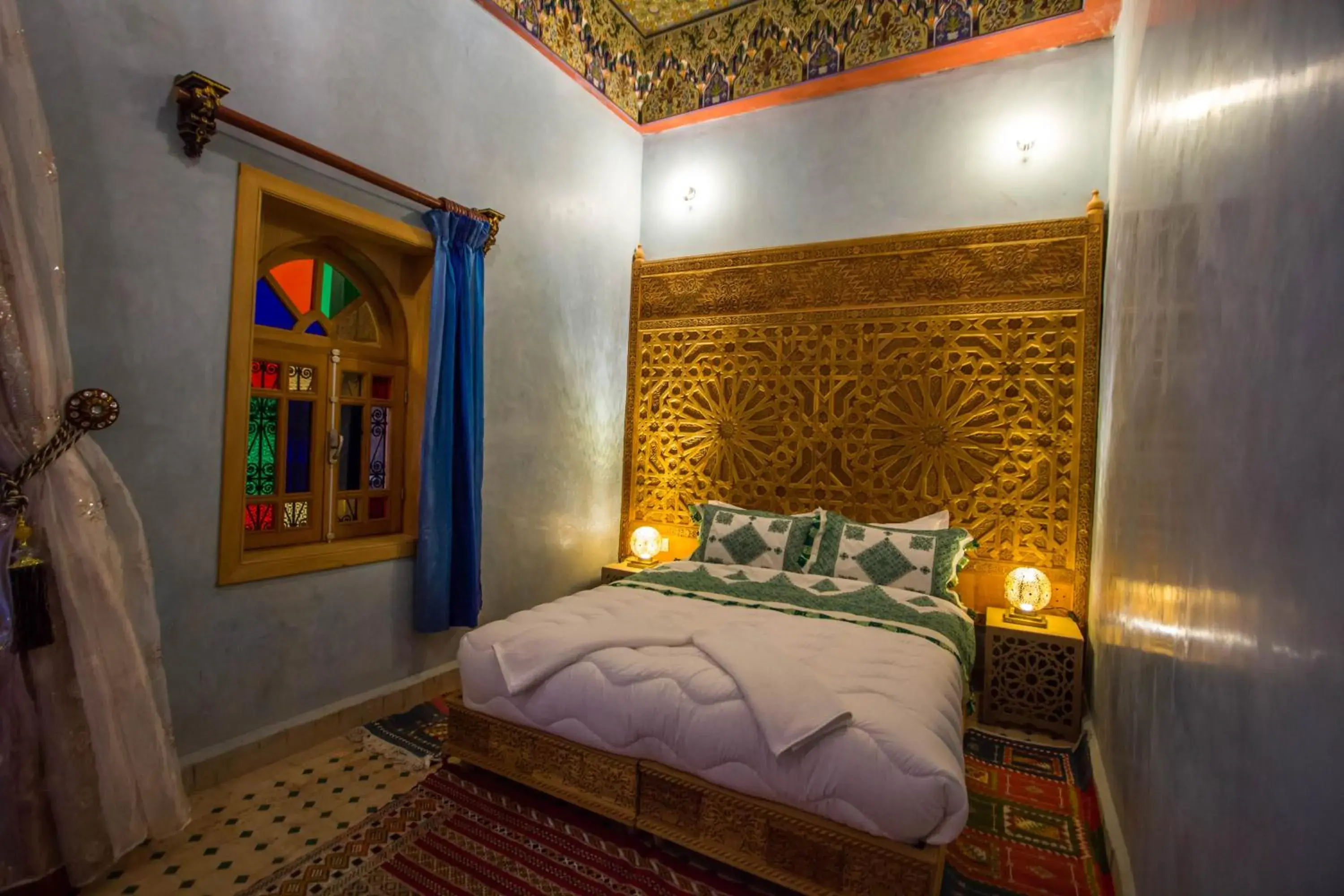 Basic Triple Room with Shared Bathroom - single occupancy in Riad Al Fassia Palace Basic Triple Room with Shared Bathroom - single occupancy in Riad Al Fassia Palace