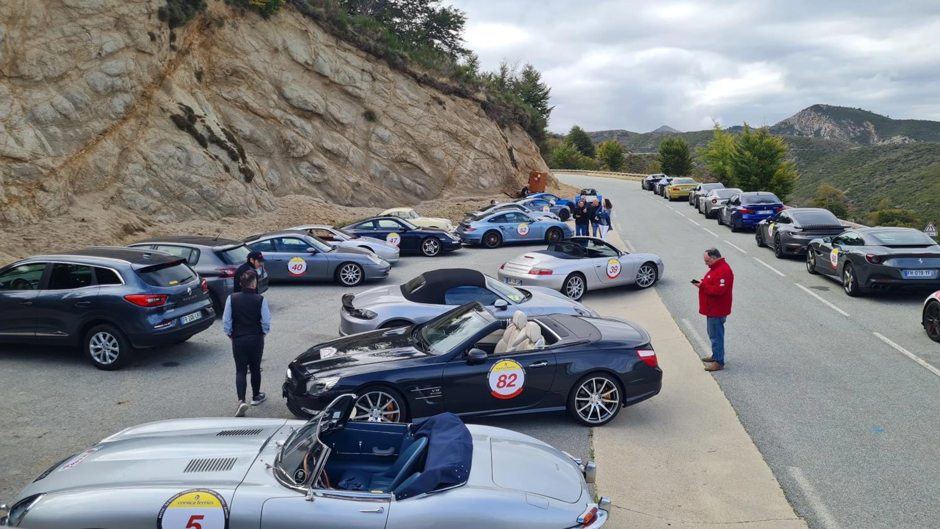Parking in Ferme auberge du col de la vaccia