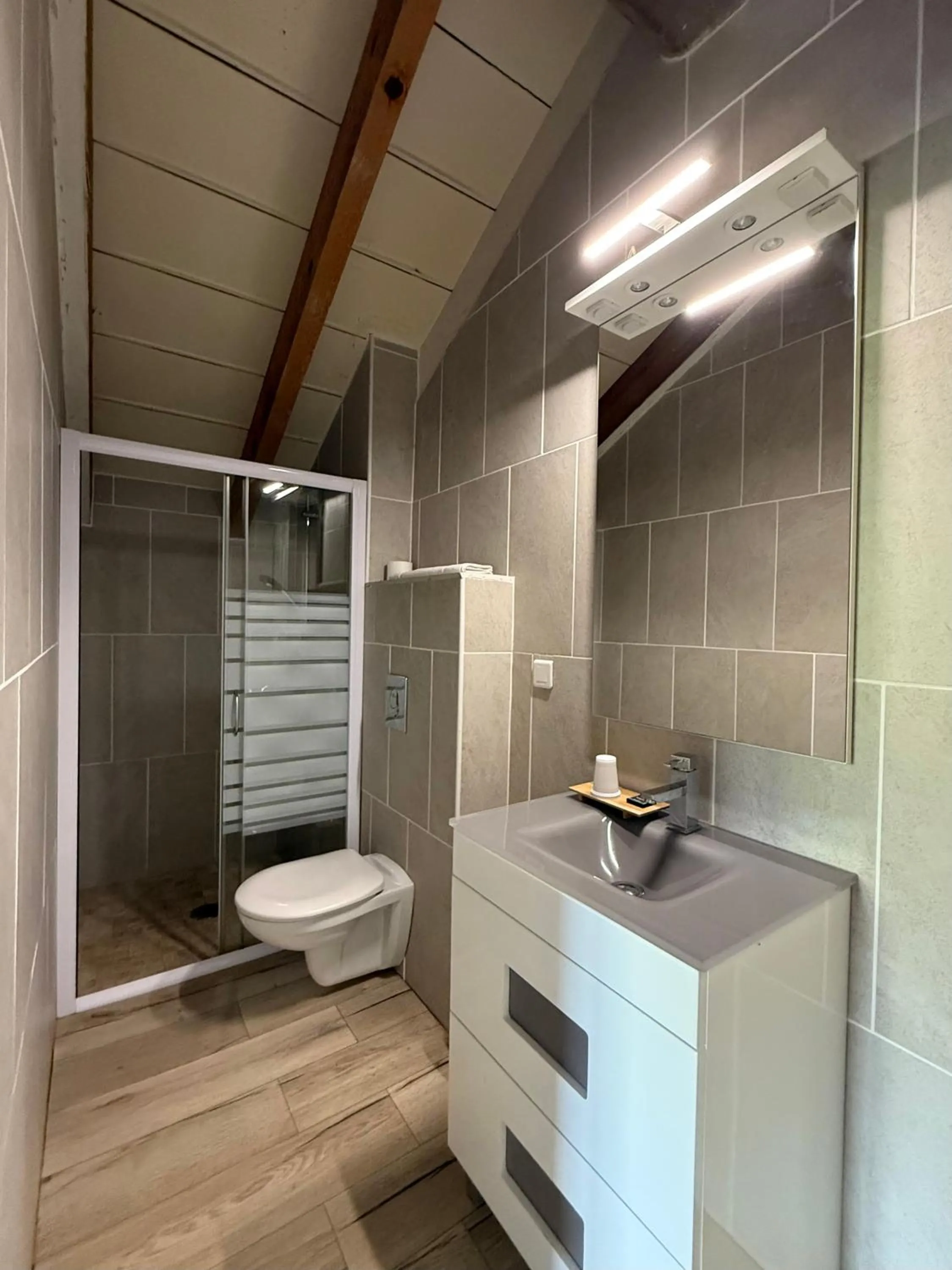 Shower in Ferme auberge du col de la vaccia