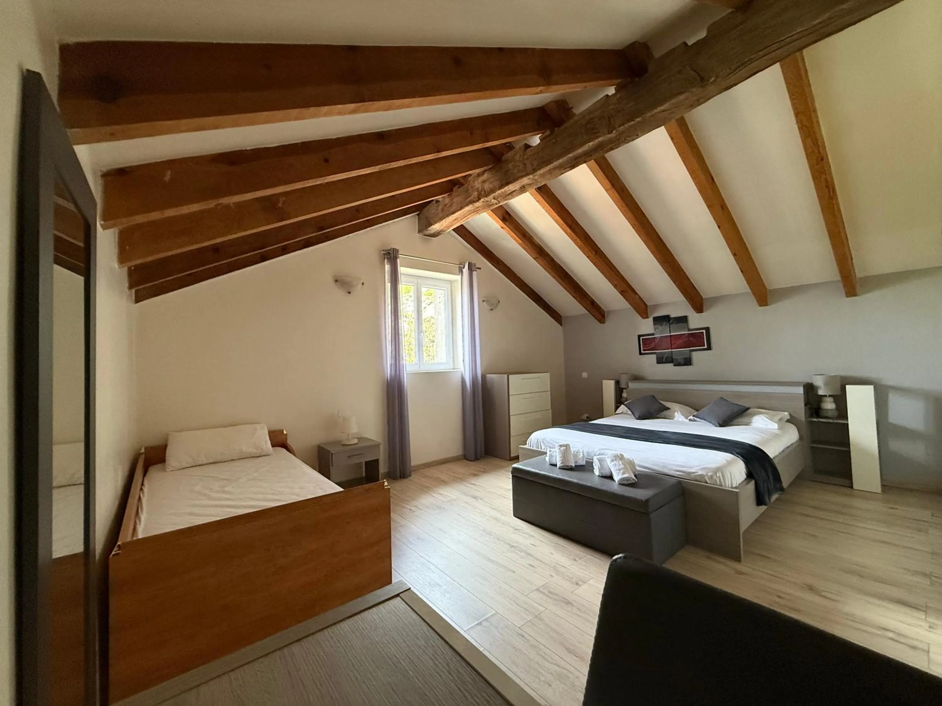 Bed in Ferme auberge du col de la vaccia