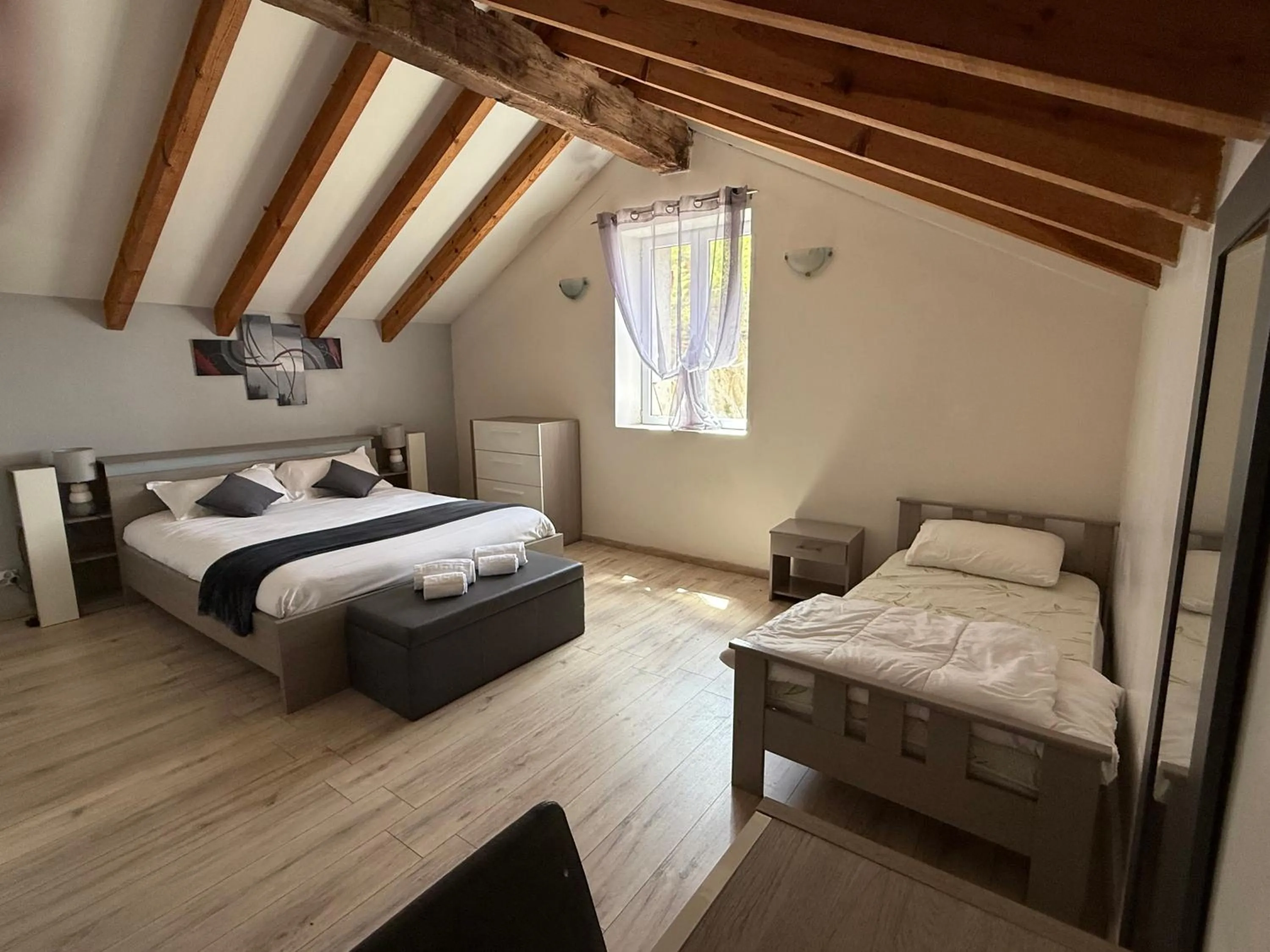 Bed in Ferme auberge du col de la vaccia