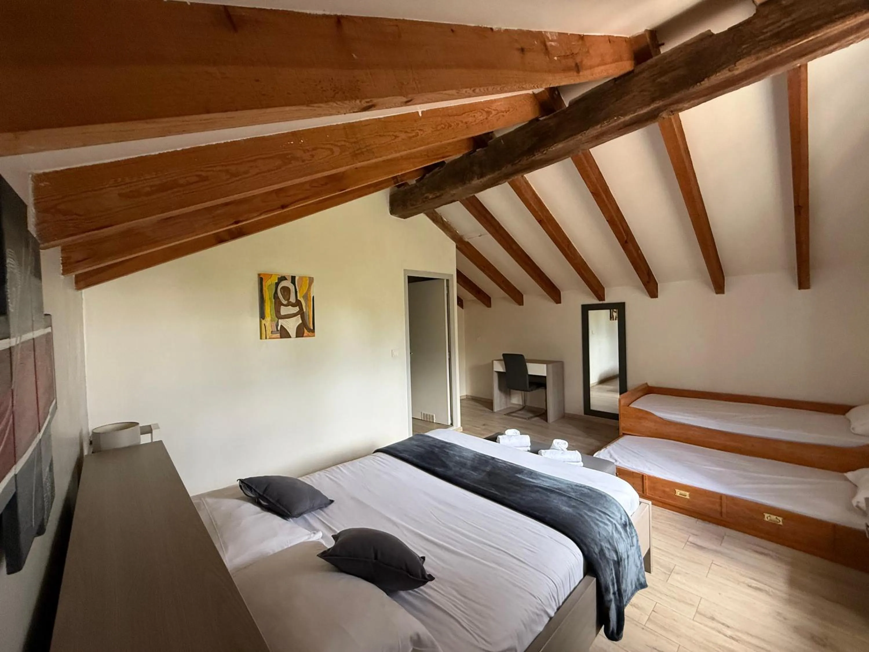 Bed in Ferme auberge du col de la vaccia