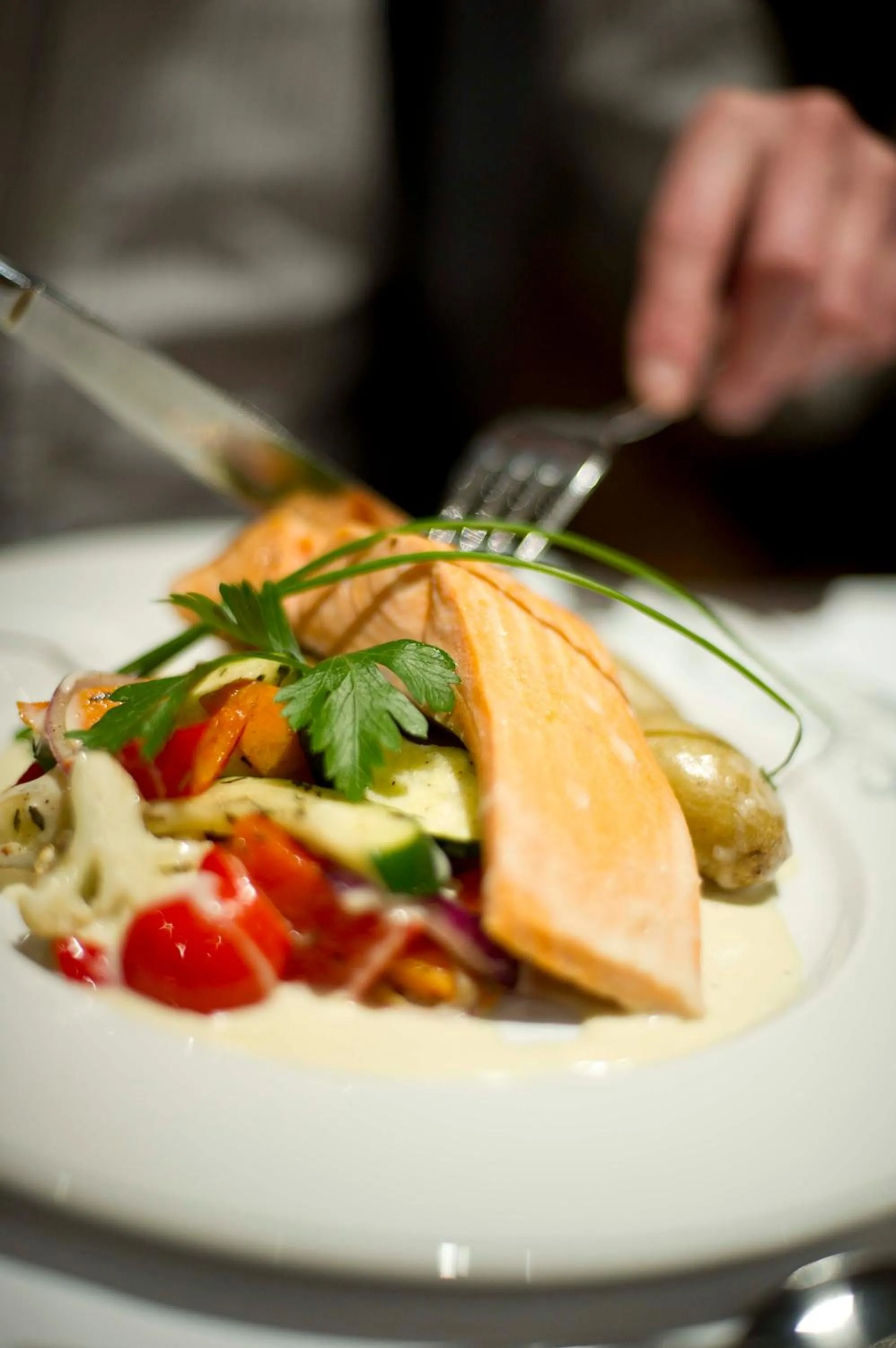 Food and drinks in Flåmsbrygga Hotel